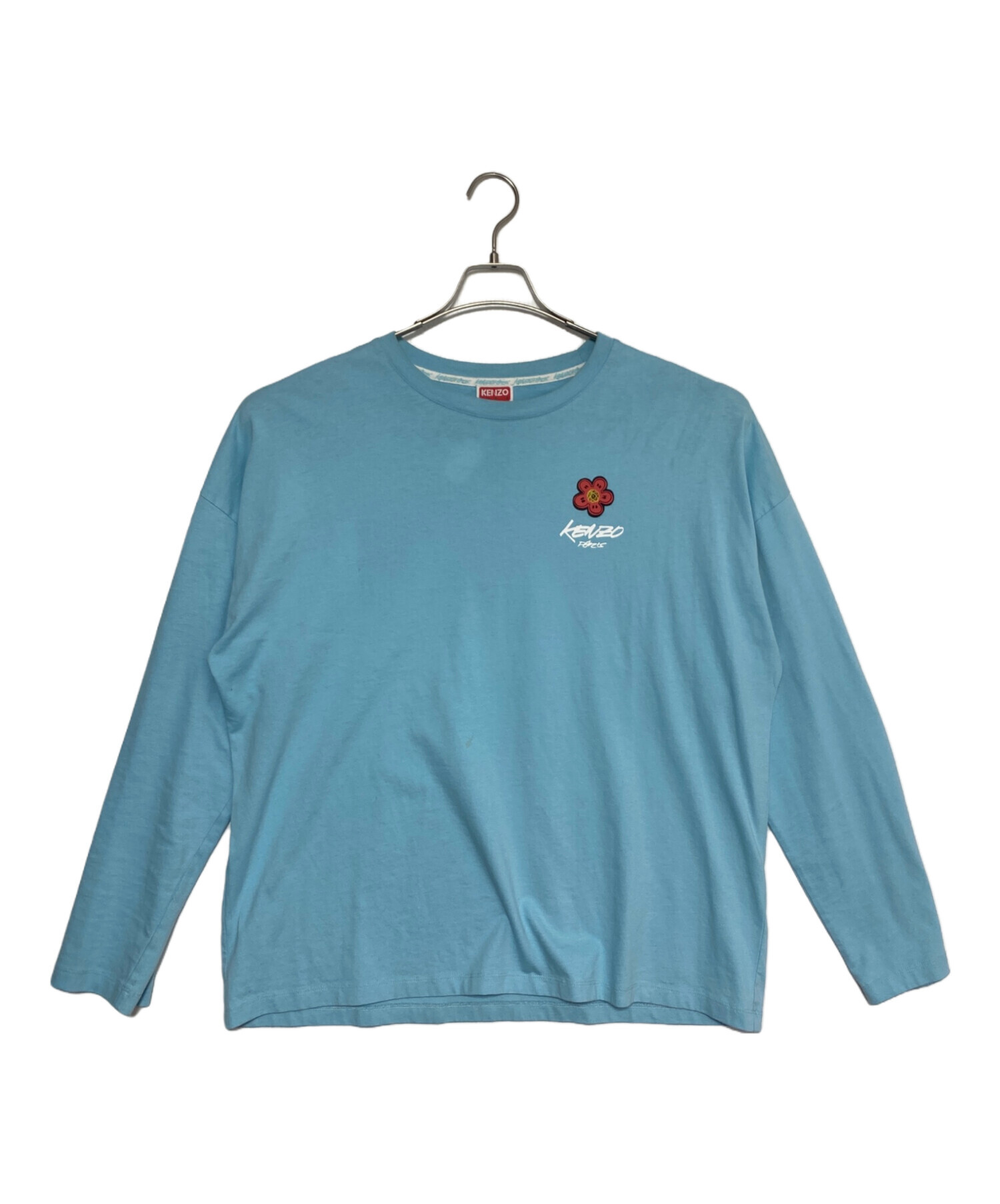 中古・古着通販】KENZO (ケンゾー) 長袖Tシャツ ブルー サイズ:XL