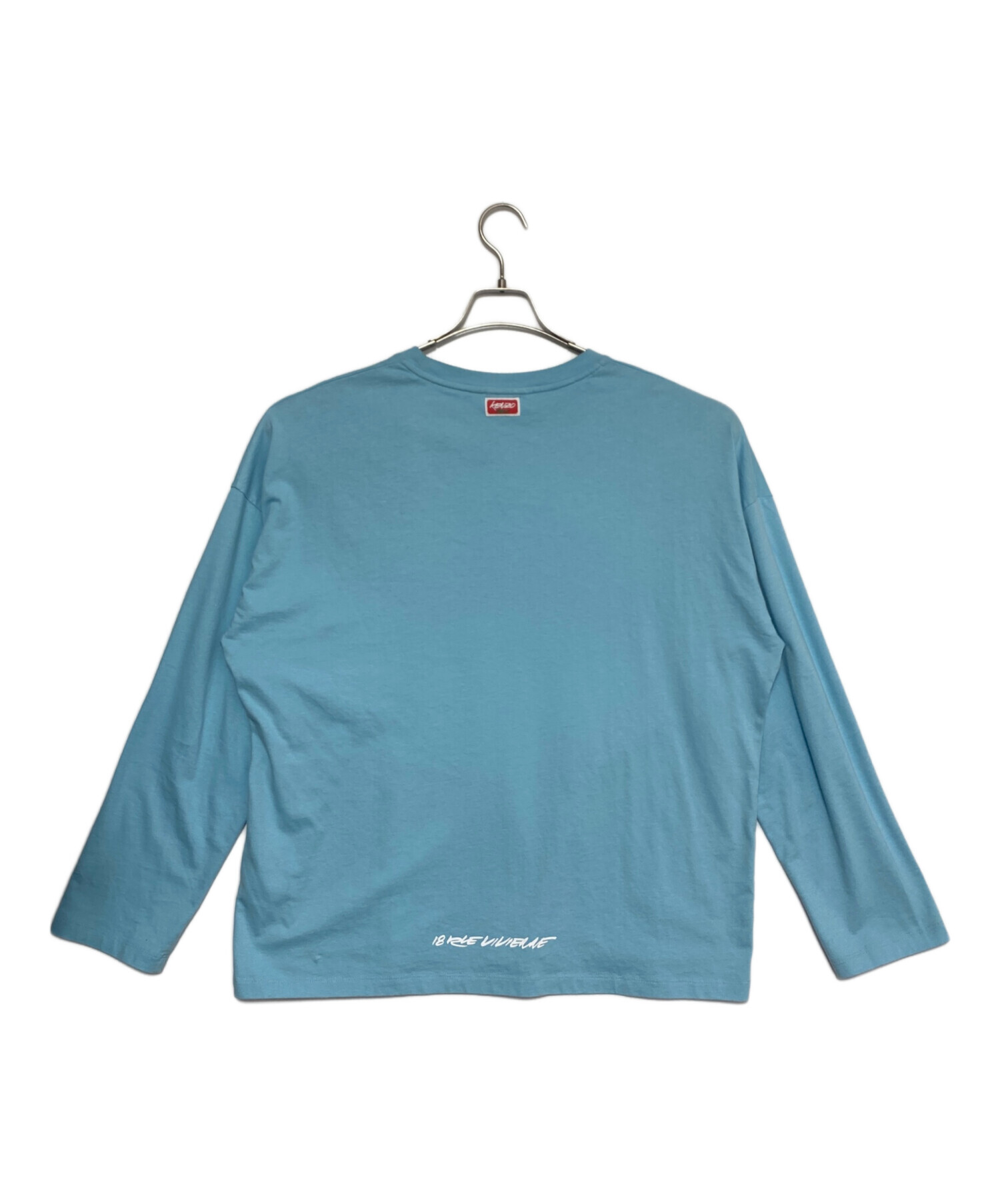 中古・古着通販】KENZO (ケンゾー) 長袖Tシャツ ブルー サイズ:XL