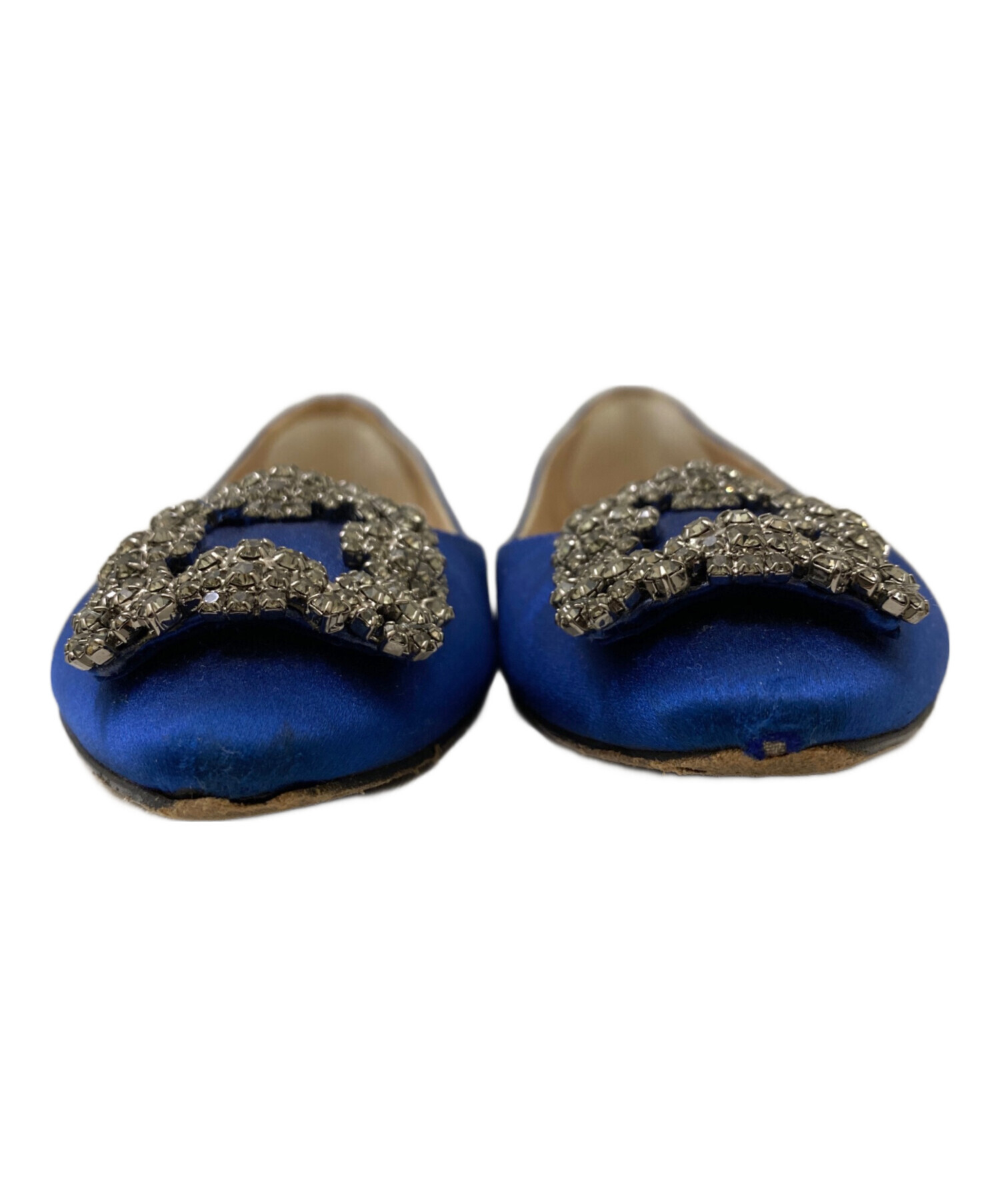 中古・古着通販】Manolo Blahnik (マノロブラニク) ビジューパンプス