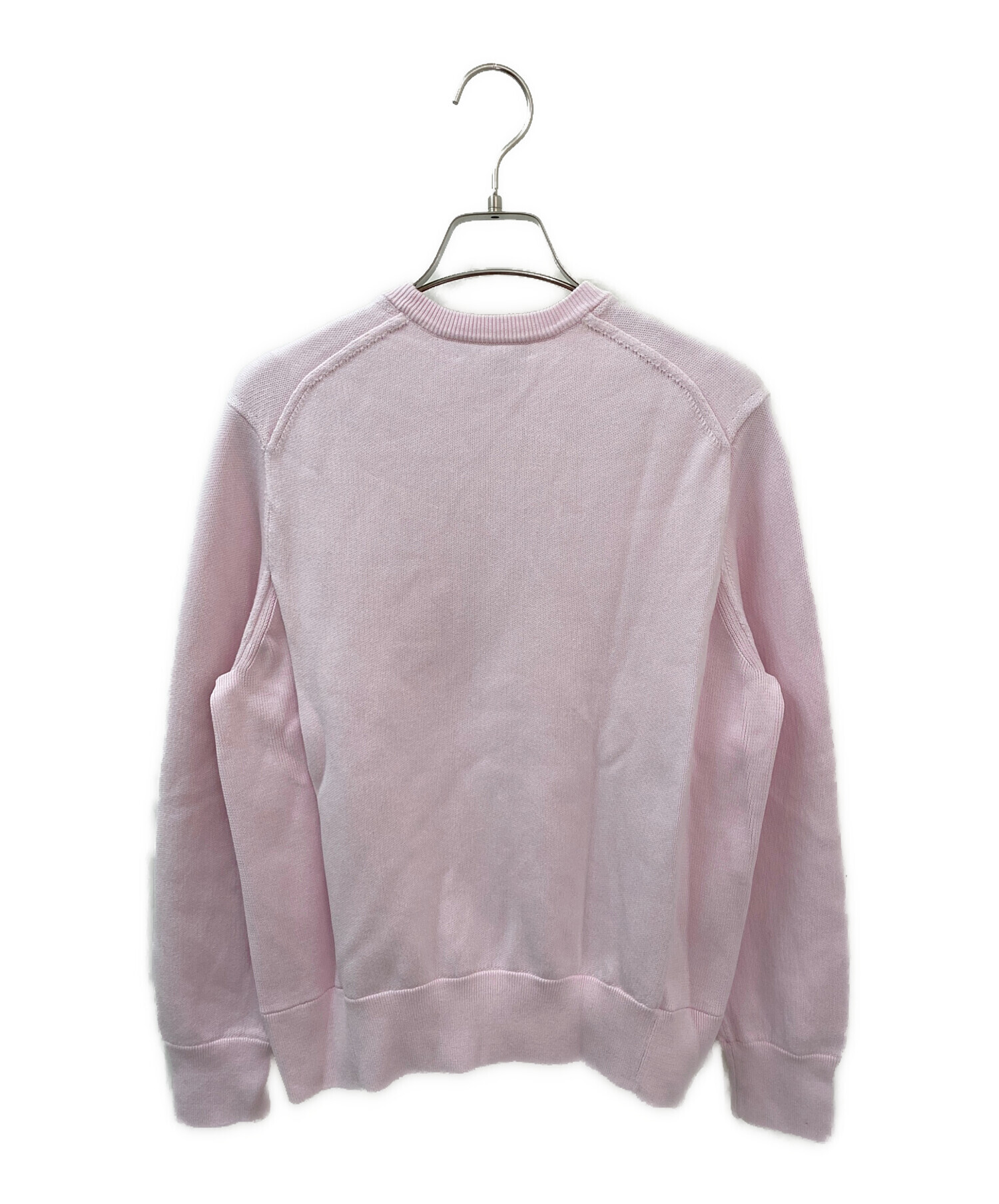 中古・古着通販】DRAWER (ドゥロワー) 12Gインレイ編みリブクルー