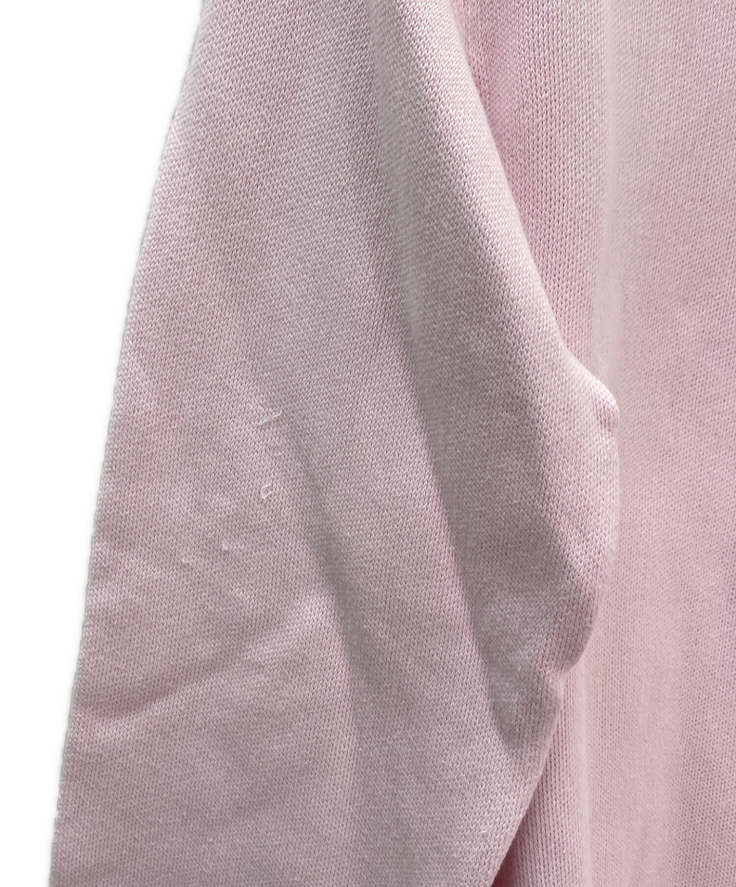 中古・古着通販】DRAWER (ドゥロワー) 12Gインレイ編みリブクルー