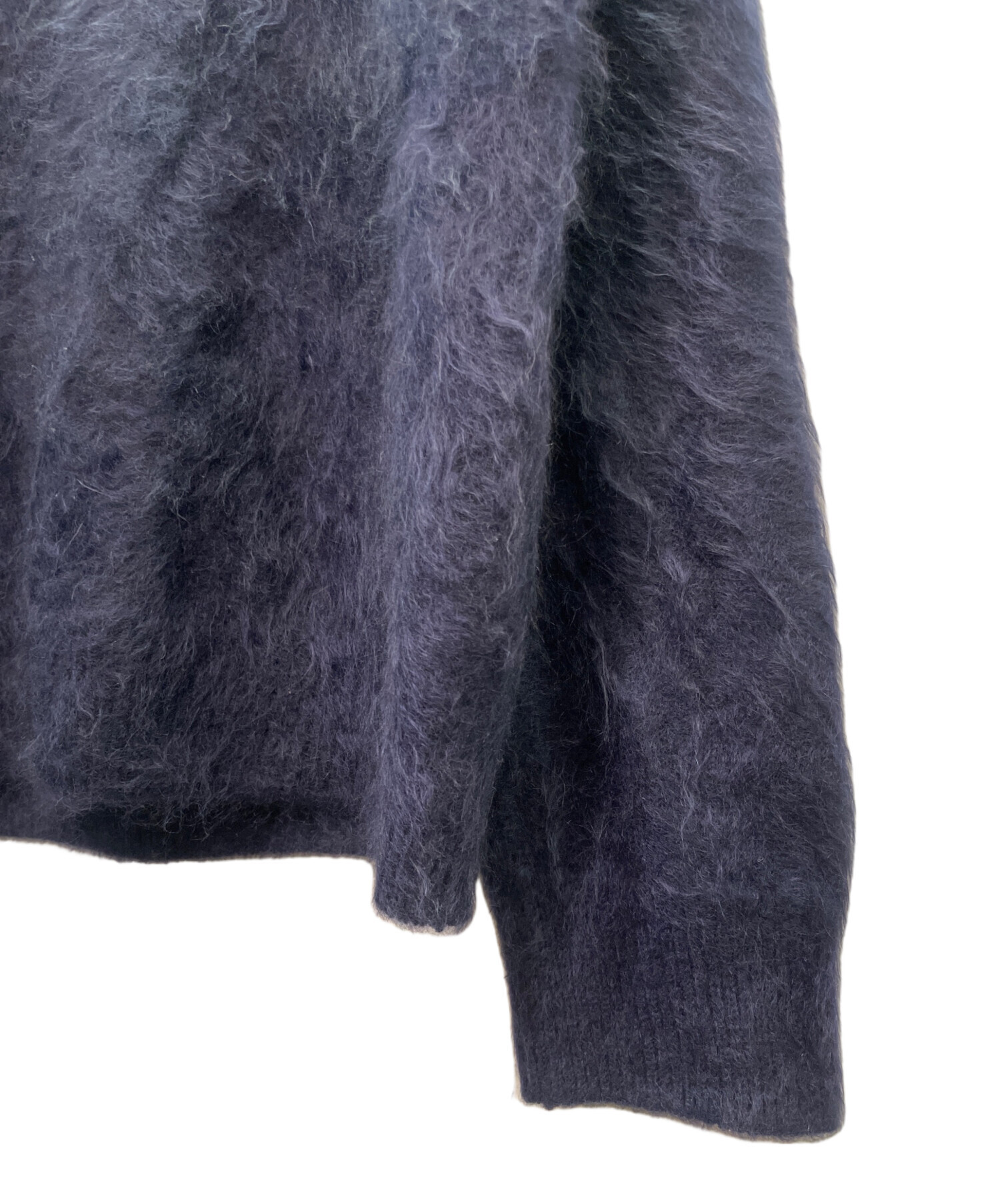 中古・古着通販】DRAWER (ドゥロワー) カシミアファークルーネック