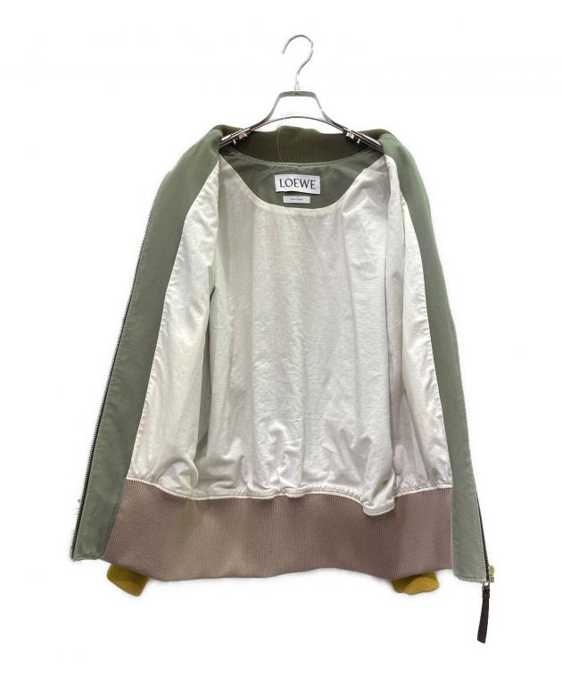 中古・古着通販】LOEWE (ロエベ) 切替ブルゾン カーキ サイズ:36