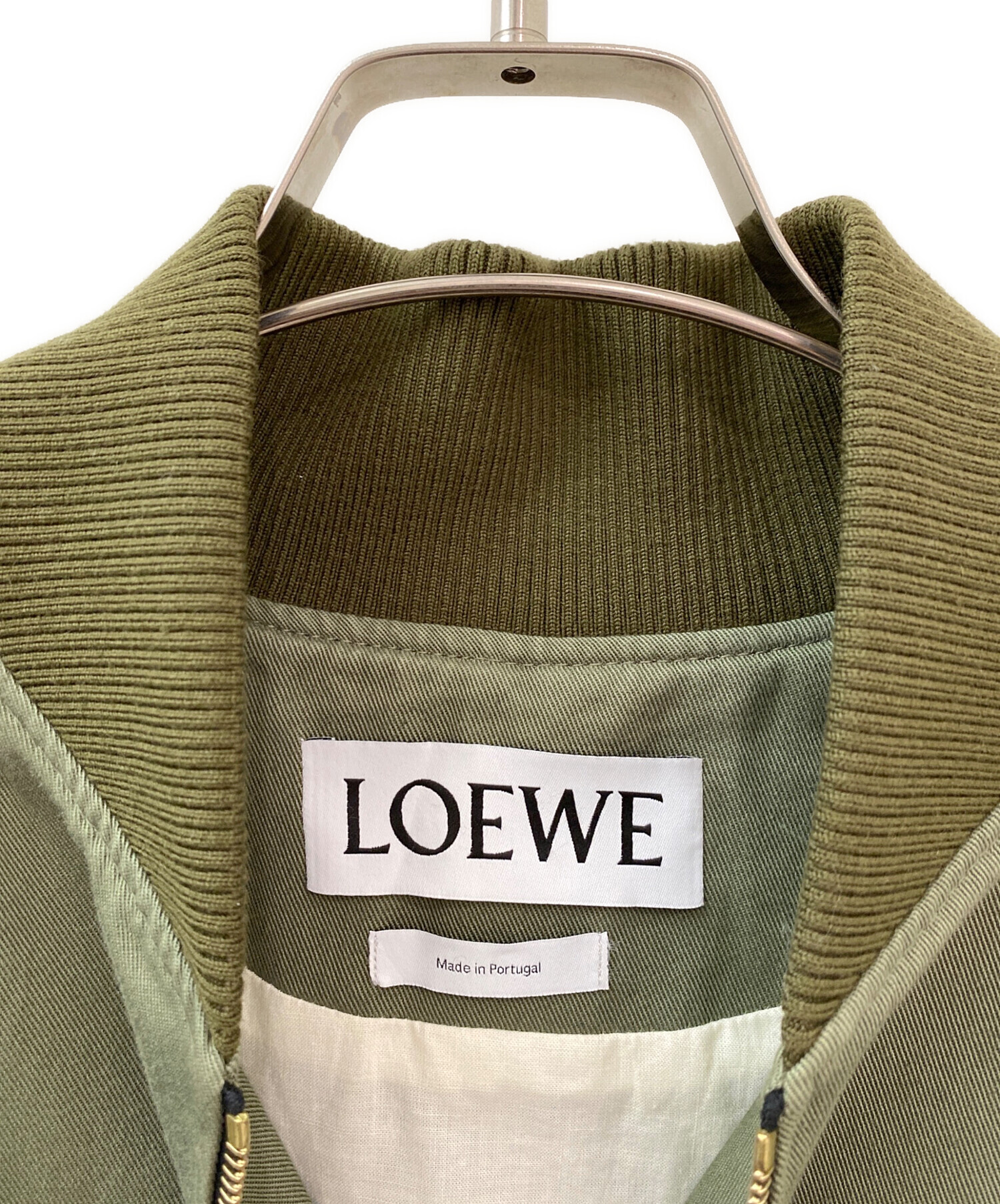 中古・古着通販】LOEWE (ロエベ) ナグラムロゴ レザーストラップ