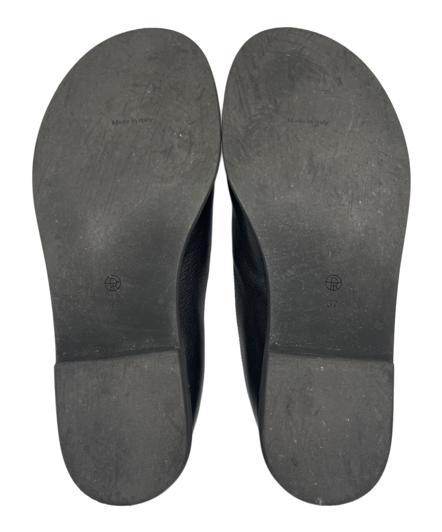 中古・古着通販】THE ROW (ザ ロウ) CANAL LOAFER ブラック サイズ:37 