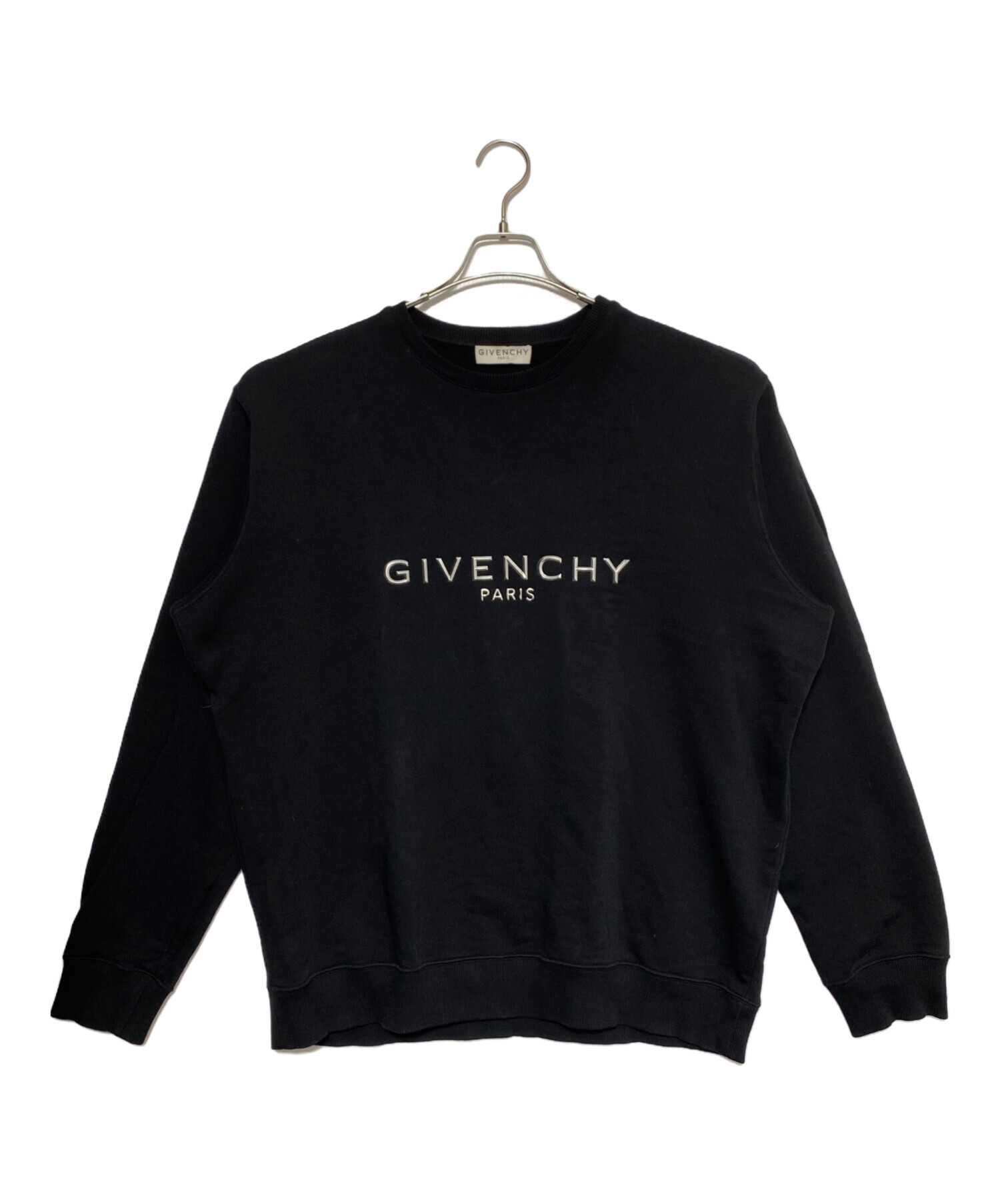 中古・古着通販】GIVENCHY (ジバンシィ) メタリック3Dロゴスウェット 