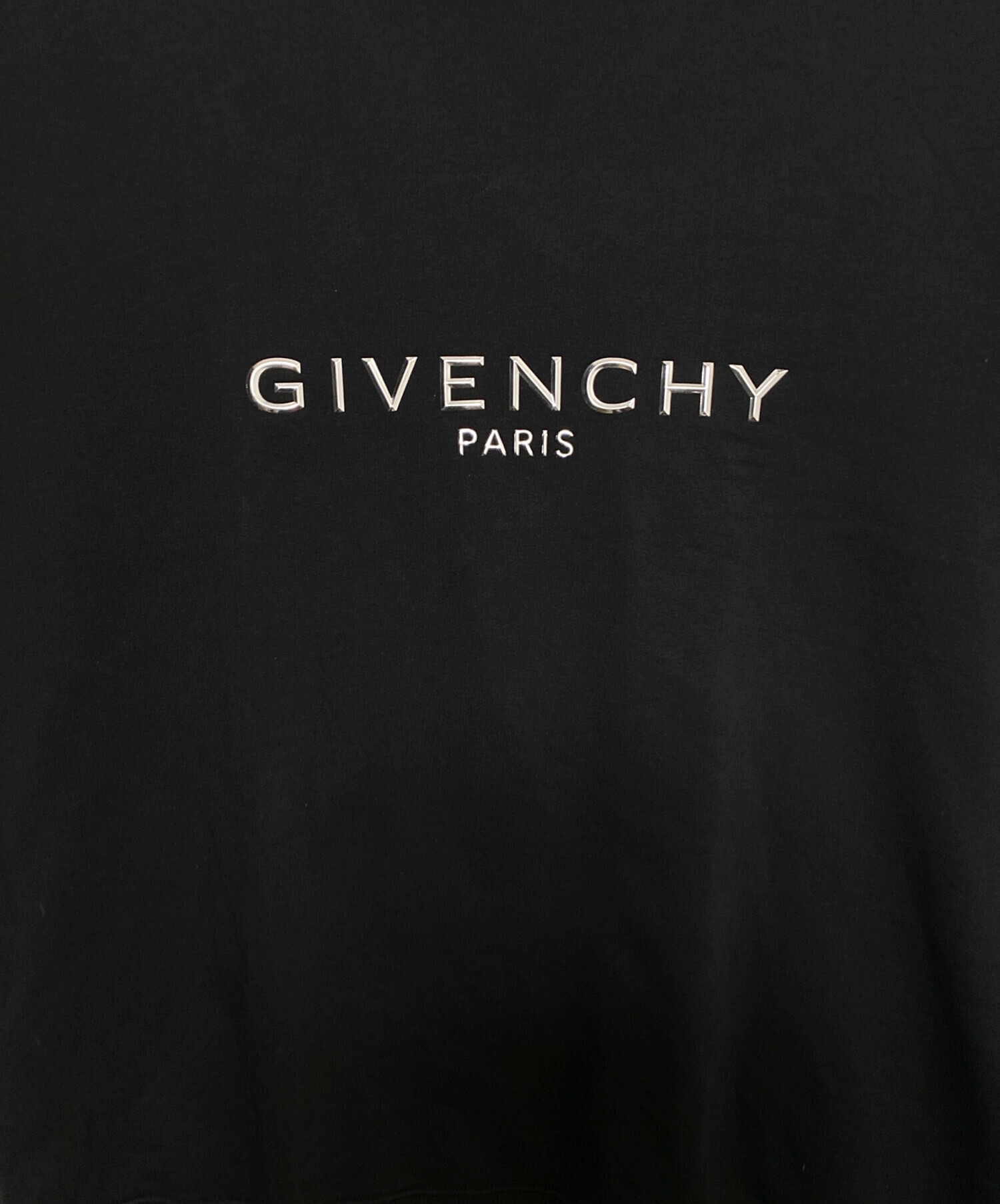 中古・古着通販】GIVENCHY (ジバンシィ) メタリック3Dロゴスウェット 