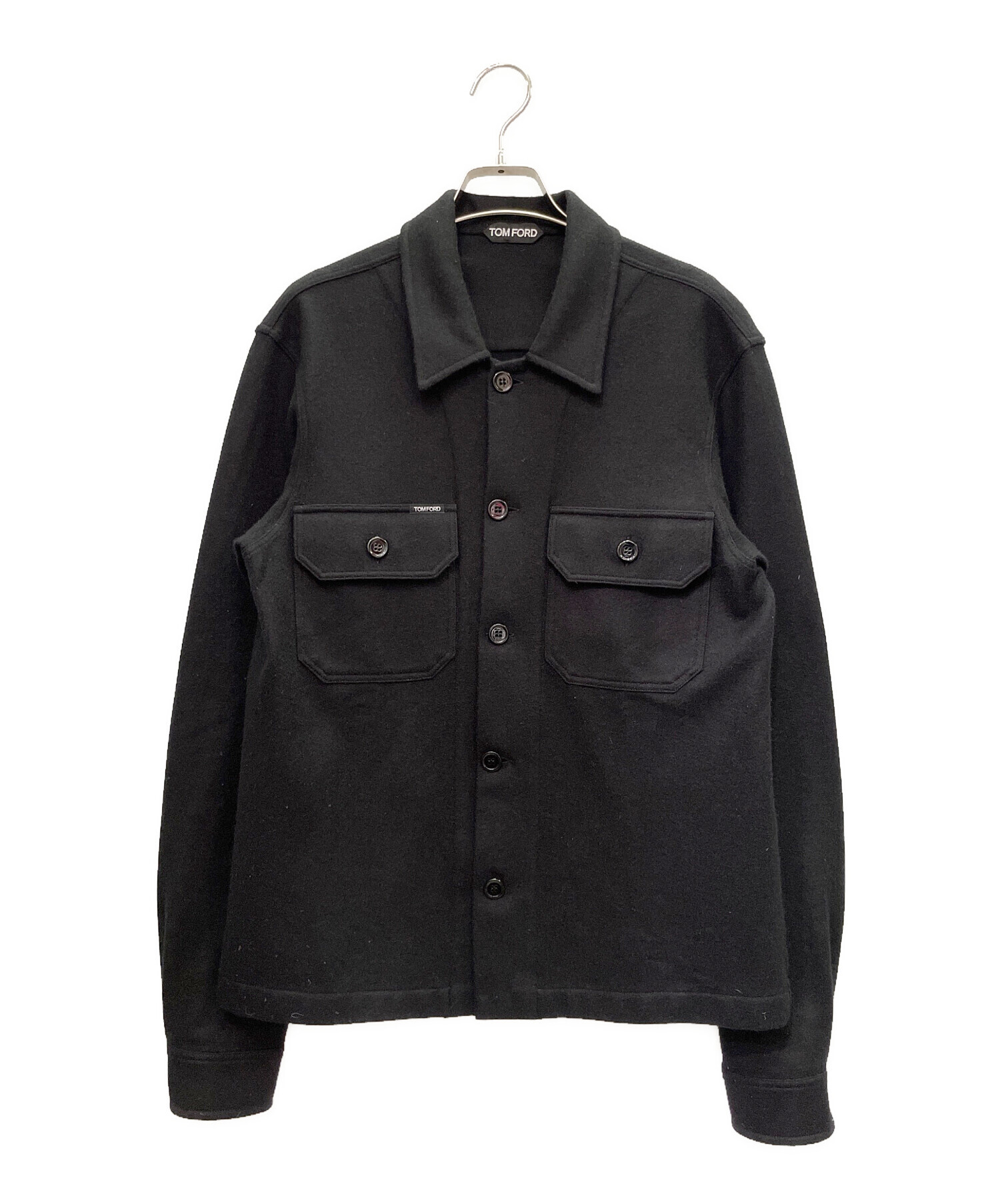 中古・古着通販】TOM FORD (トムフォード) カシミヤCPOウールシャツ 