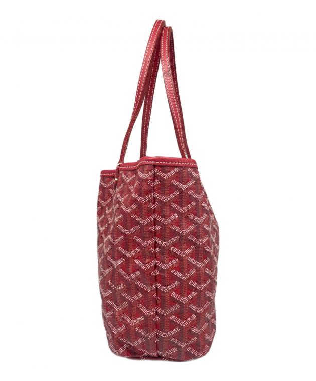中古・古着通販】GOYARD (ゴヤール) サンルイ ジュニア レッド サイズ