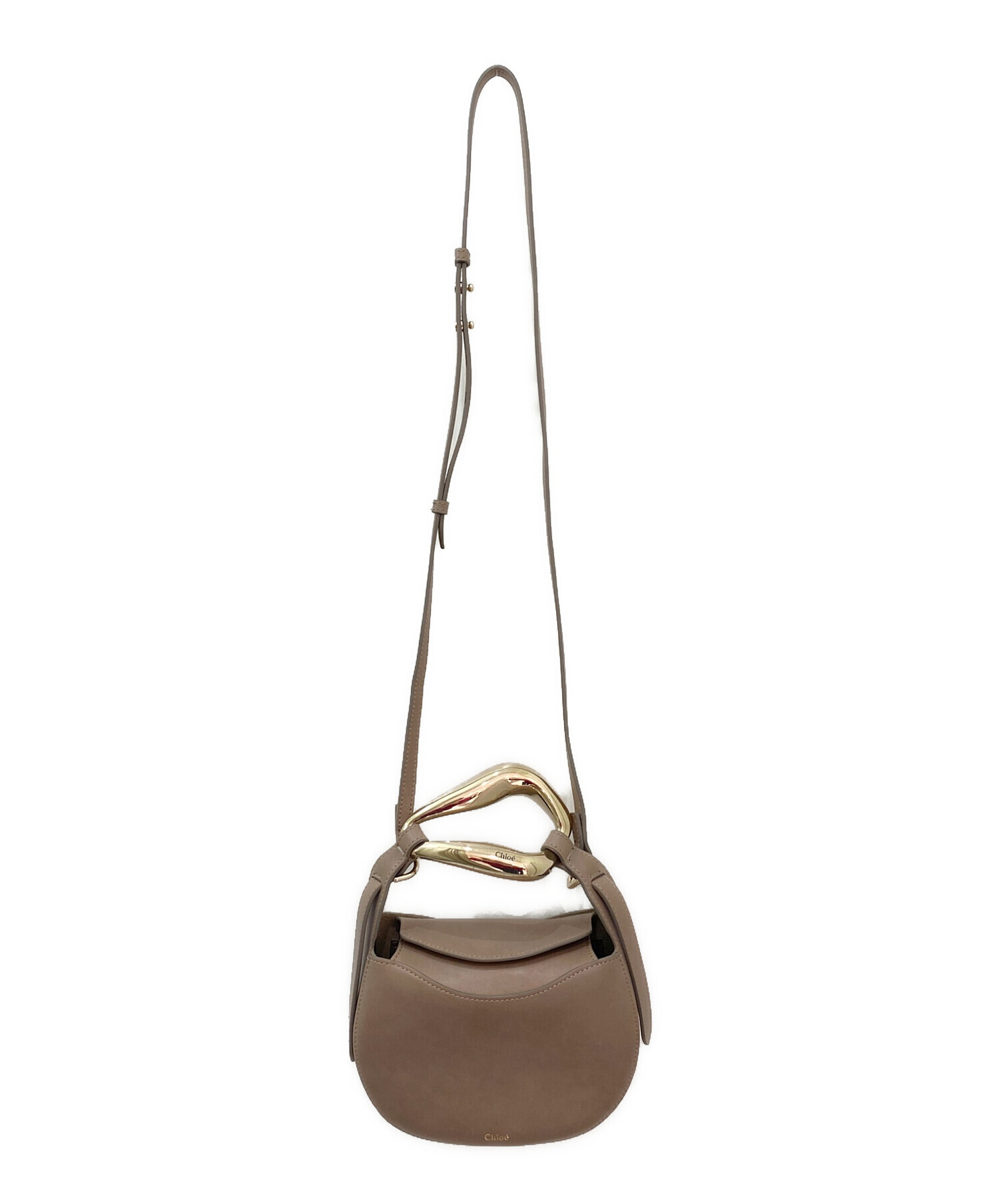 中古・古着通販】Chloe (クロエ) KISSスモールバッグ ベージュ