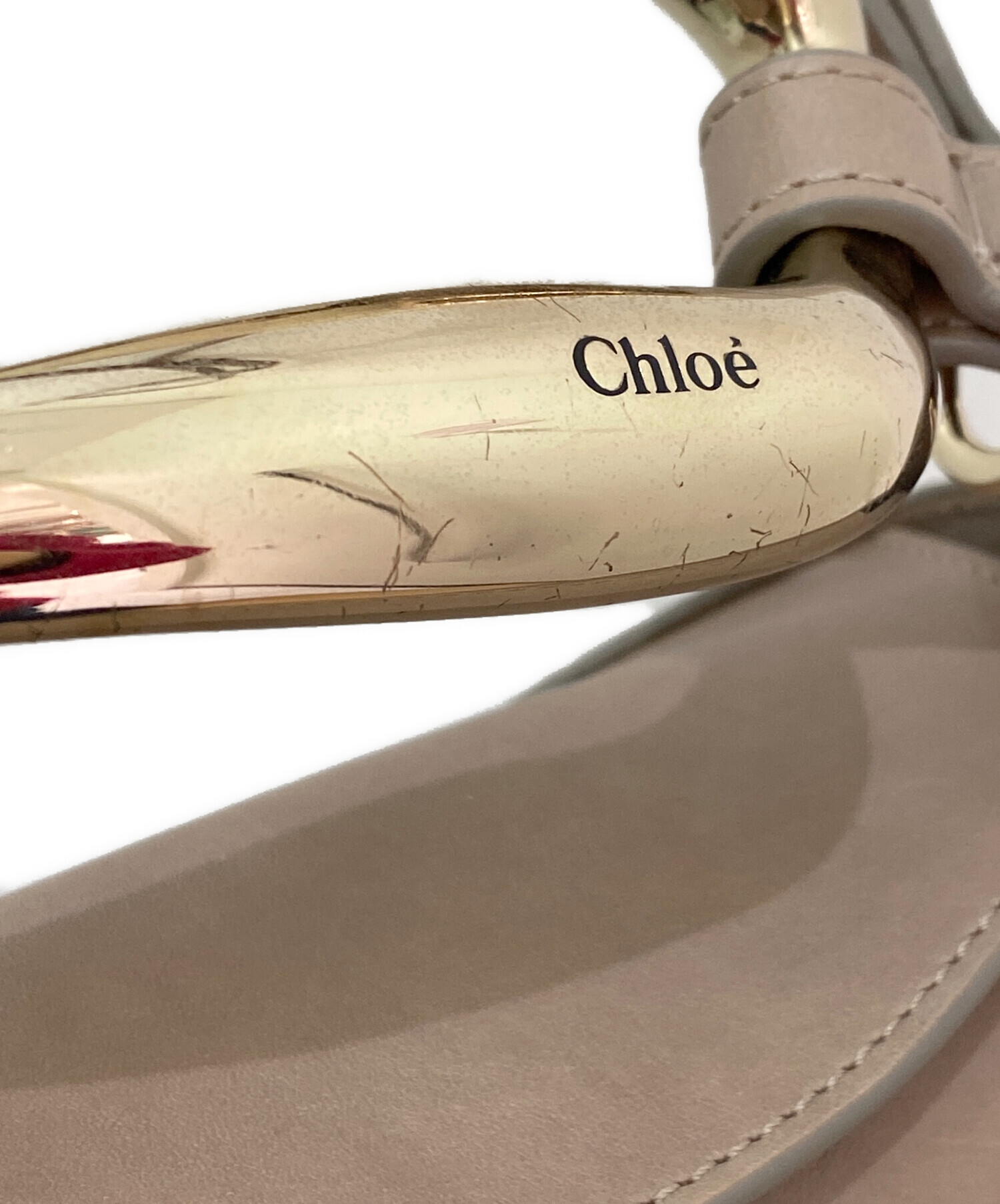 中古・古着通販】Chloe (クロエ) KISSスモールバッグ ベージュ