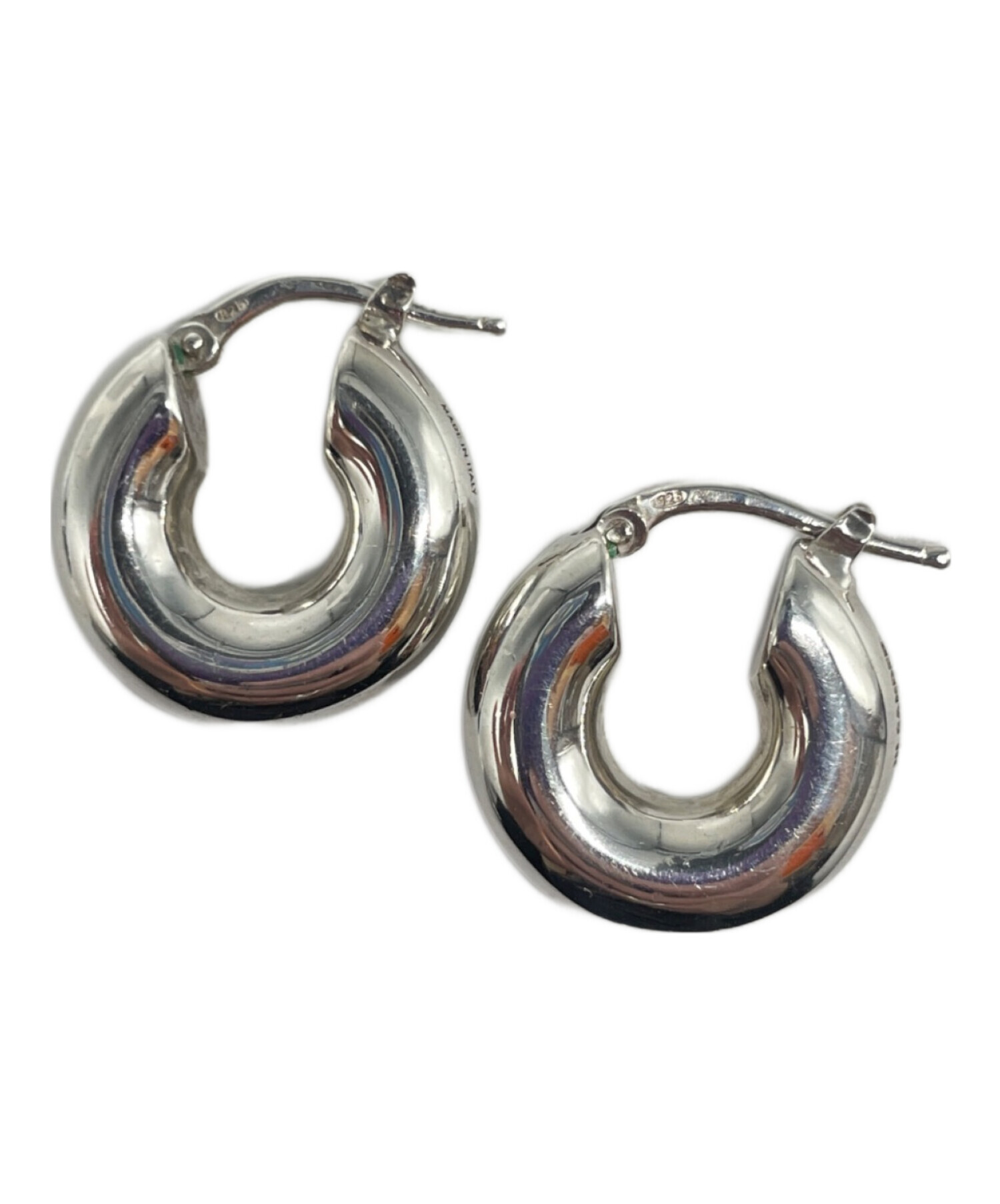 JIL SANDER ジルサンダー◆チャンキーフープピアス 中古・古着通販】JIL SANDER (ジルサンダー) チャンキーフープピアス