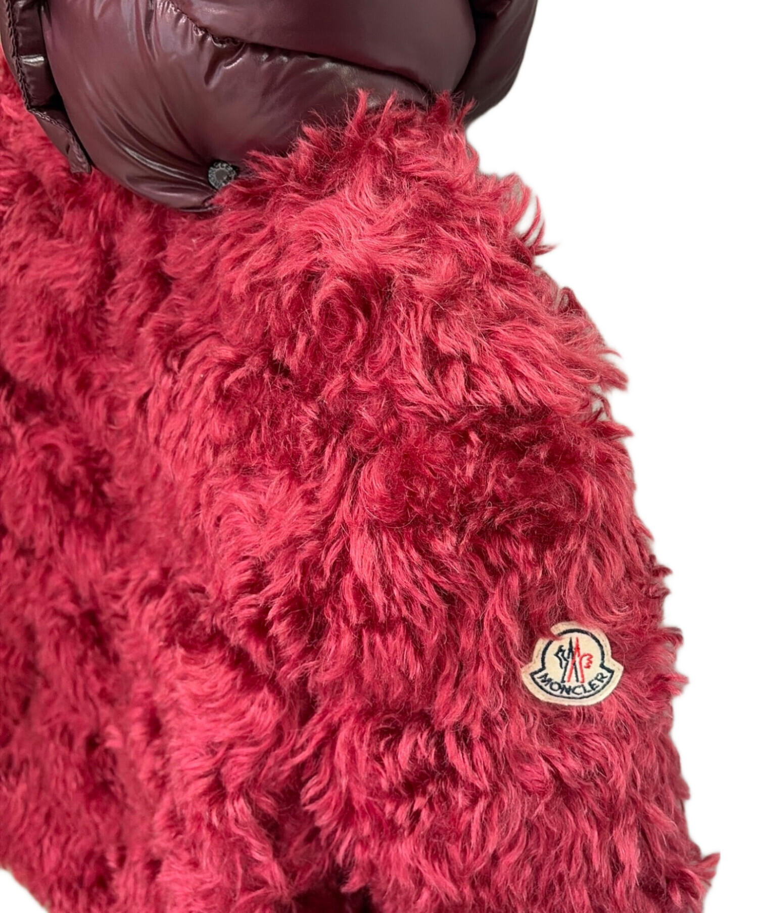 中古・古着通販】MONCLER (モンクレール) BADYP/フェイクファー切替