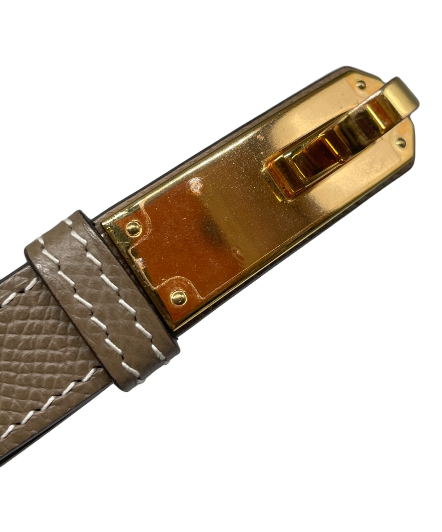 中古・古着通販】HERMES (エルメス) ケリーベルト 18 エトゥープ