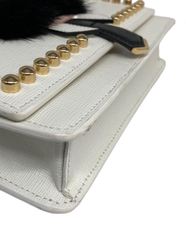 FENDI フェンディ　チェーンウォレット　ショルダー　スタッズ 中古・古着通販】FENDI (フェンディ) カーリトスタッズチェーン