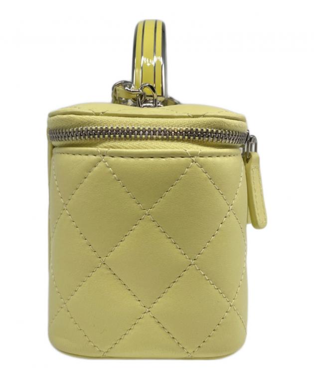シャネル CHANEL 26番台 2way ラウンド バニティ パテント ショルダーバッグ【中古】 C (やや傷や汚れあり)】シャネル CHANEL 26番台 2way ラウンド