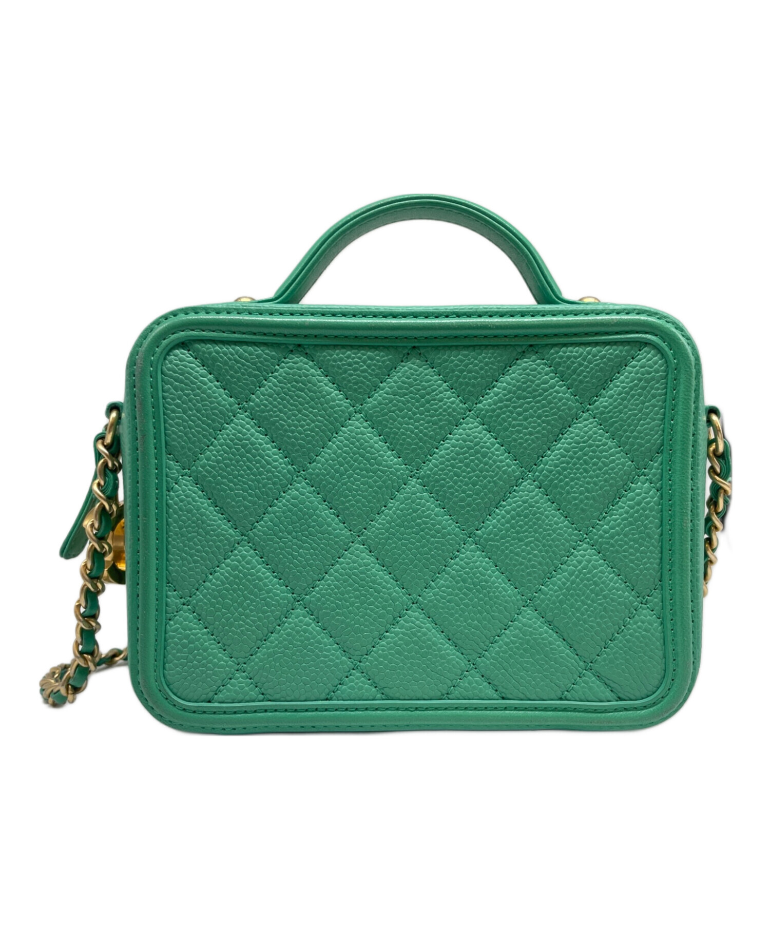 CHANEL シャネル ブラウス S 緑 【古着】【中古】【送料無料】 楽天市場】シャネル ブラウス 中古の通販