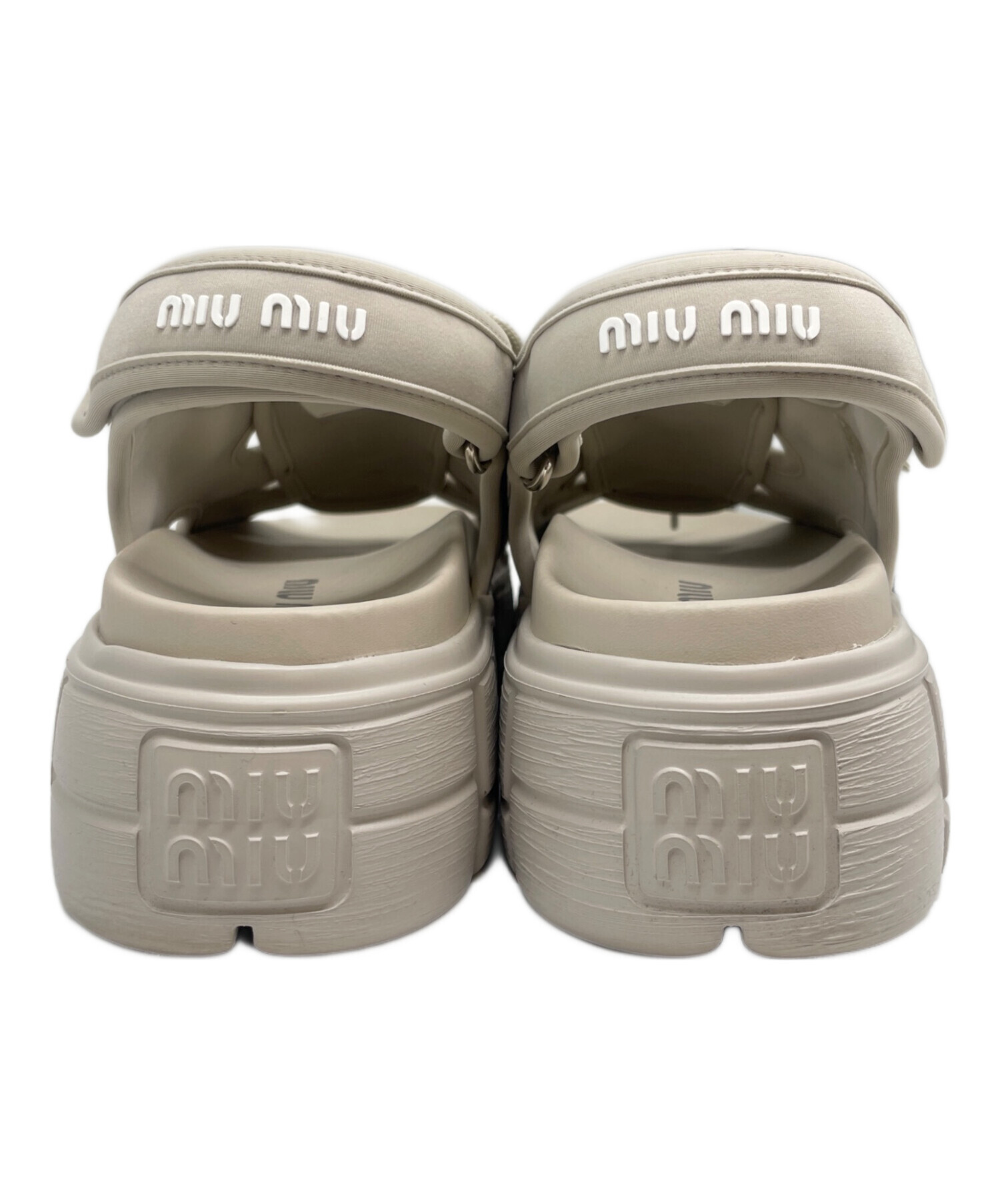 中古・古着通販】MIU MIU (ミュウミュウ) チャンキーネオプレン ライト