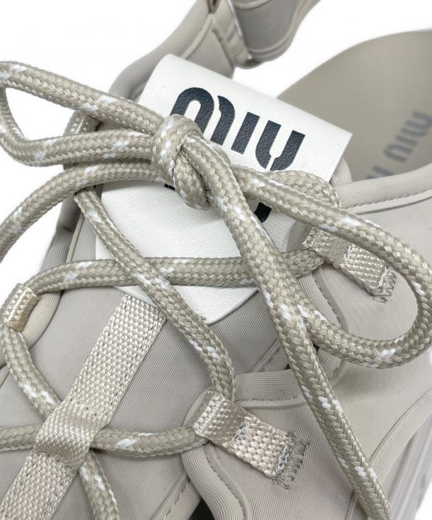 中古・古着通販】MIU MIU (ミュウミュウ) チャンキーネオプレン ライト