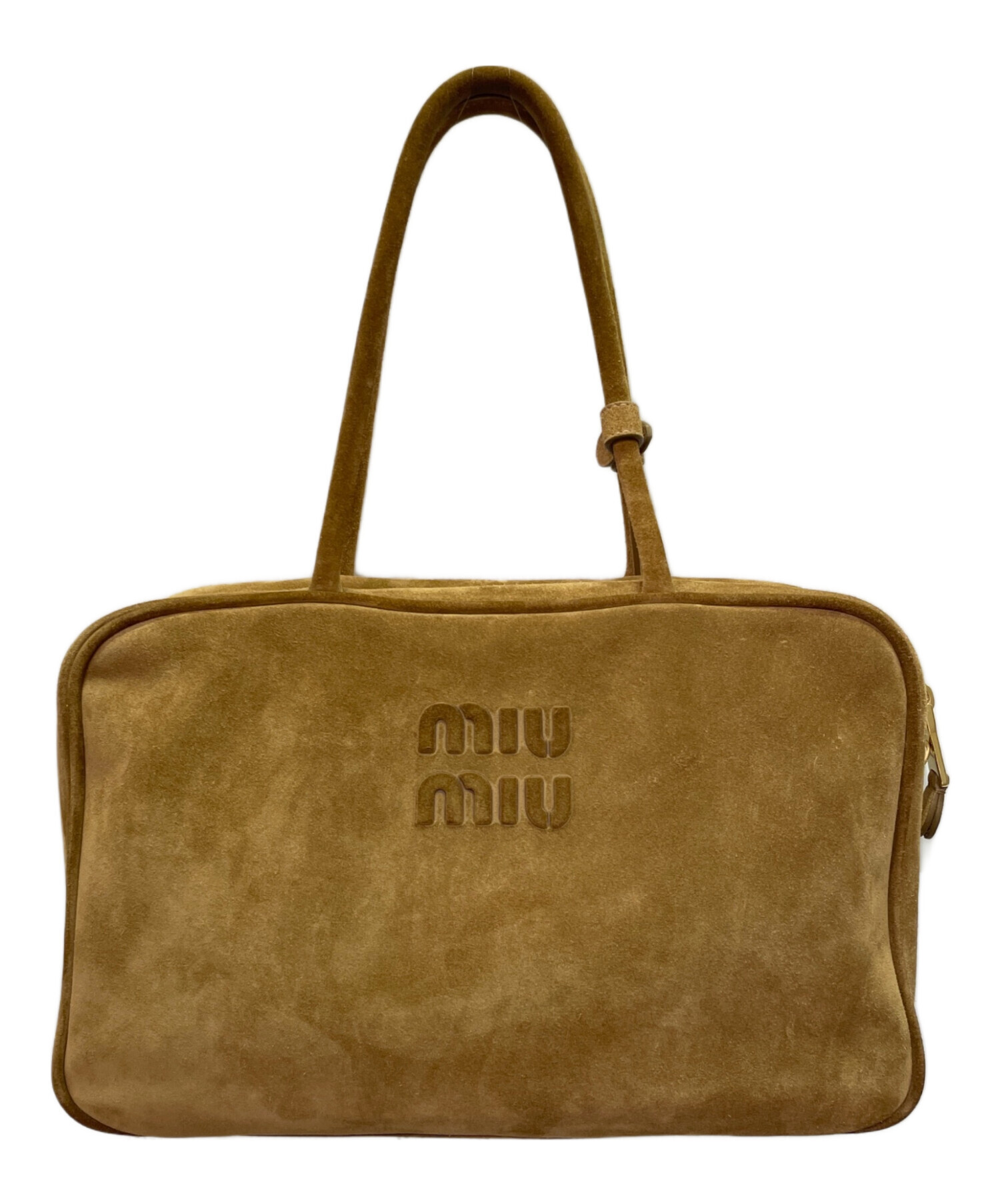 中古・古着通販】MIU MIU (ミュウミュウ) スエード ボー バッグ