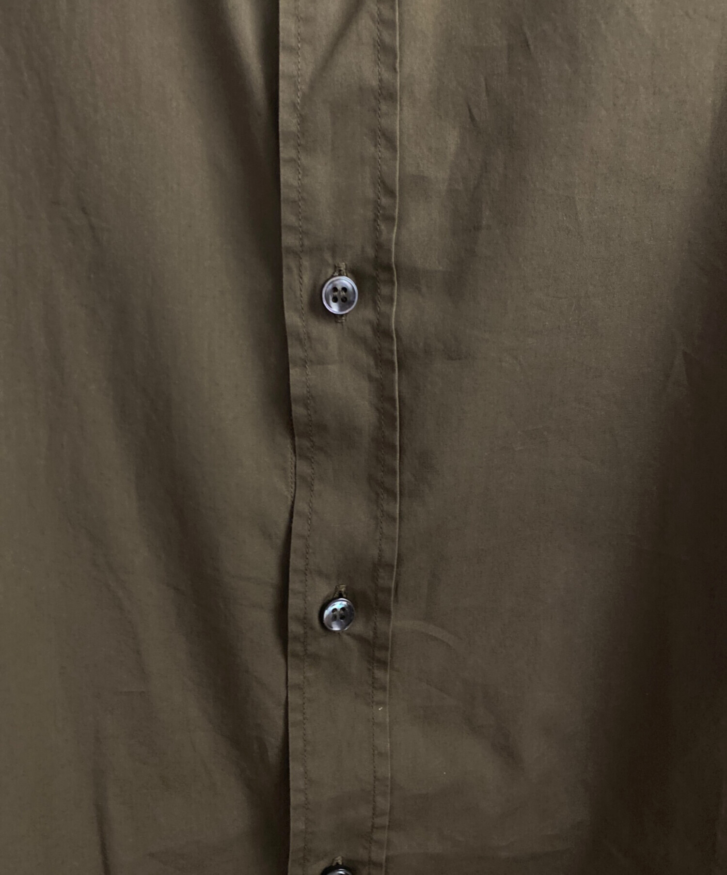 MARGE マージ ブラウス F カーキ 【古着】【中古】 中古・古着通販】Maison Margiela (メゾンマルジェラ) スリム
