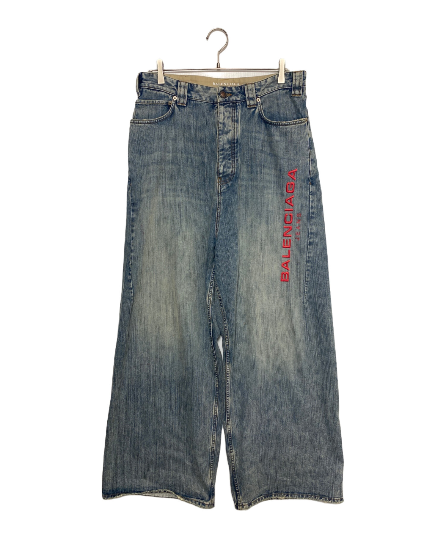 中古・古着通販】BALENCIAGA (バレンシアガ) Baggy jeans スカイブルー