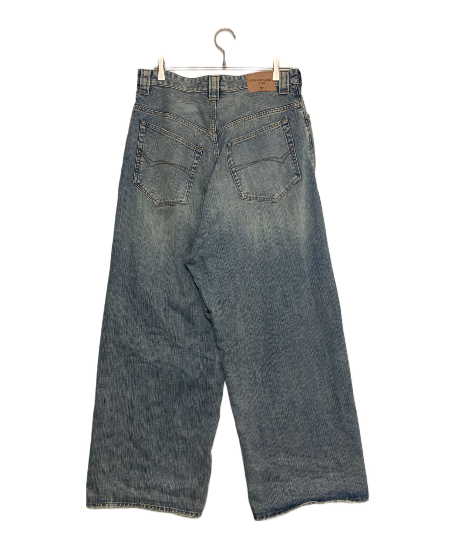 BALENCIAGA デニム Faded blue size30 美品✨タグ付き 中古・古着通販】BALENCIAGA (バレンシアガ) ローライズダメージデニム