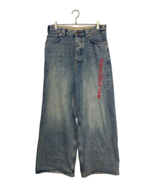 中古・古着通販】BALENCIAGA (バレンシアガ) Baggy jeans スカイブルー
