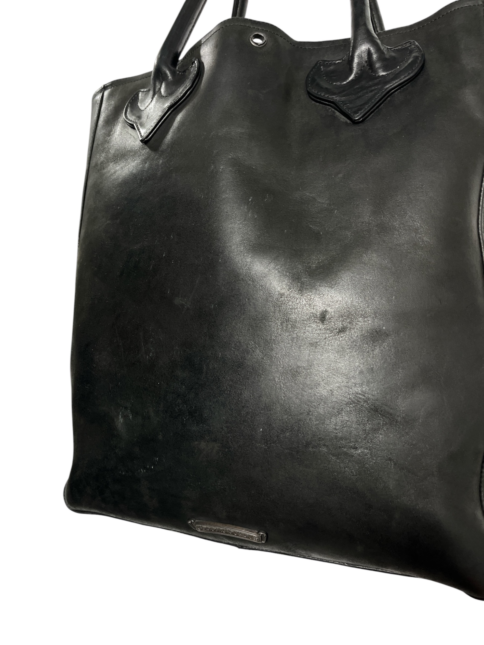 中古・古着通販】CHROME HEARTS (クロムハーツ) LEATHER TOTE BAG