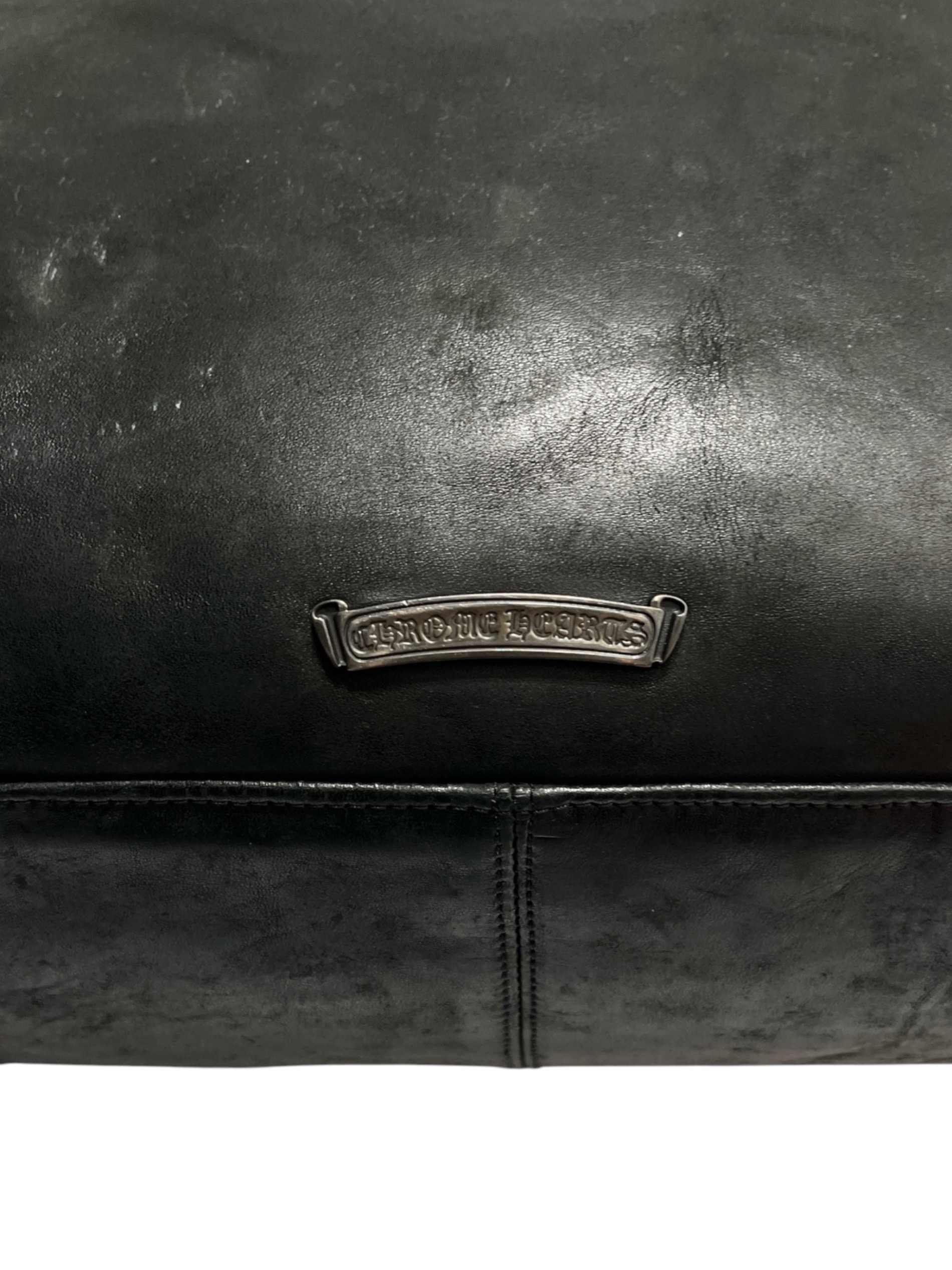 中古・古着通販】CHROME HEARTS (クロムハーツ) LEATHER TOTE BAG