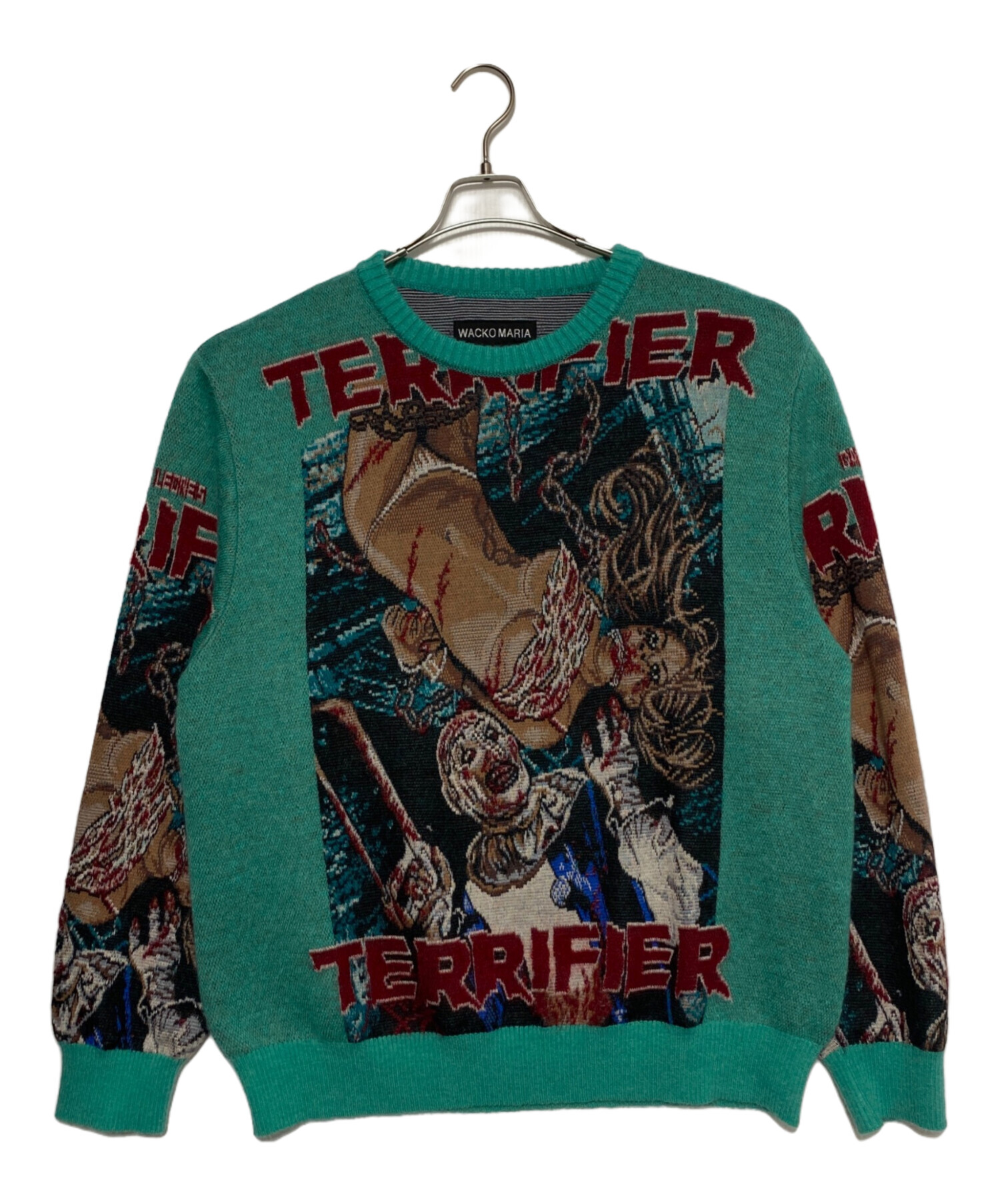 中古・古着通販】WACKO MARIA (ワコマリア) MOHAIR JACQUARD KNIT 