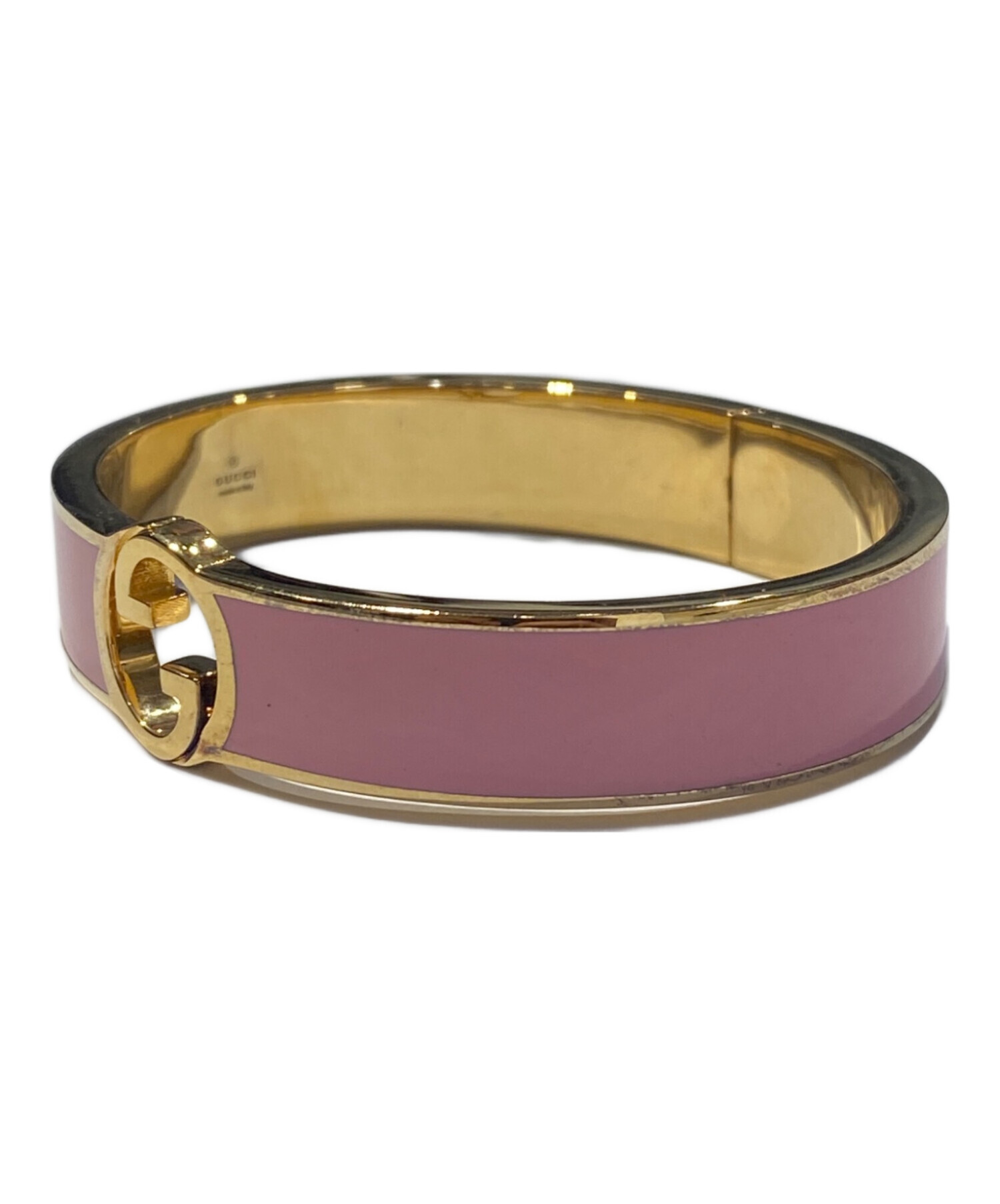 小町様 GUCCI バングル ブレスレット 中古品 中古・古着通販】GUCCI (グッチ) インターロッキングカフブレスレット