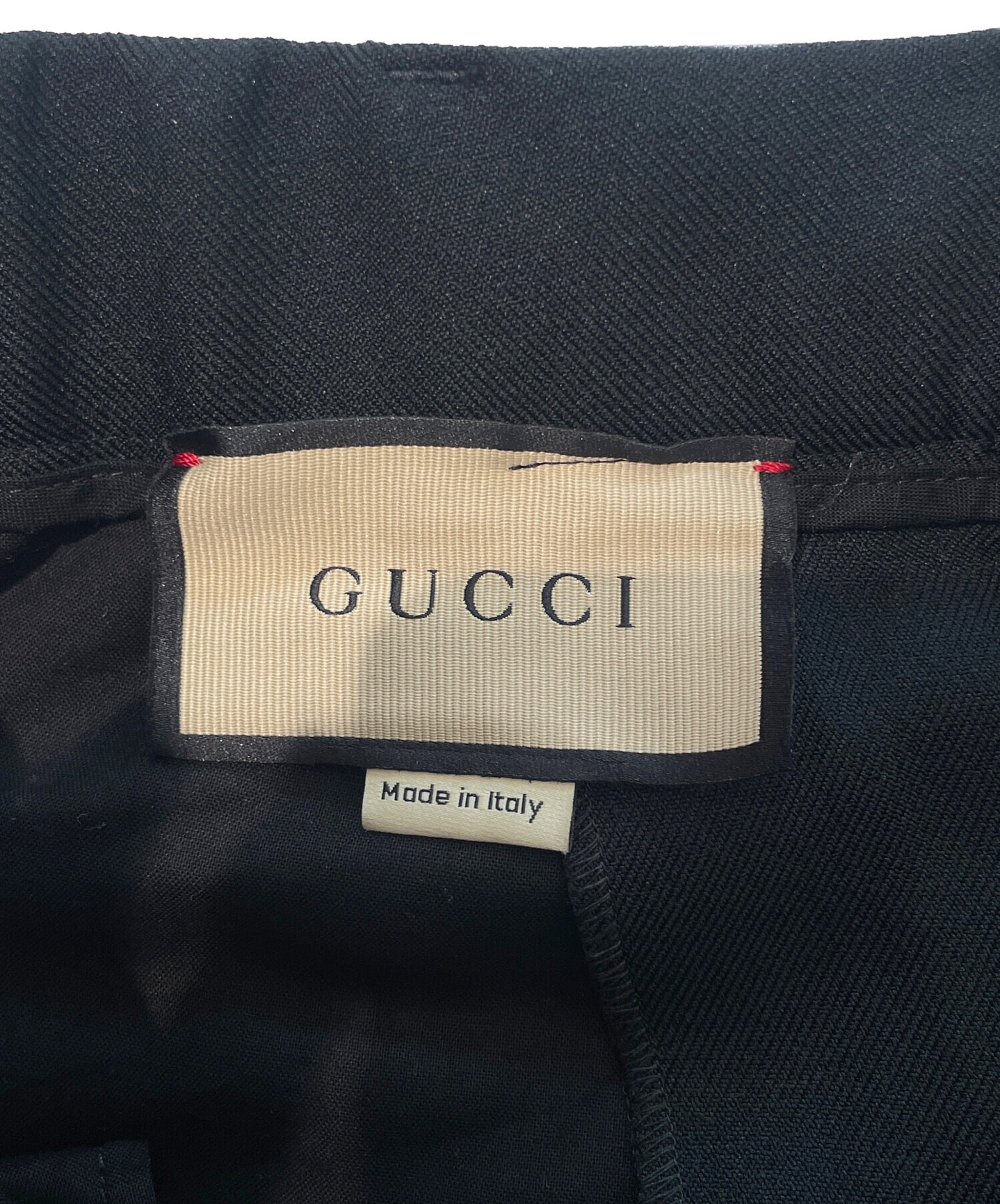 中古・古着通販】GUCCI (グッチ) サイドラインイージースラックス