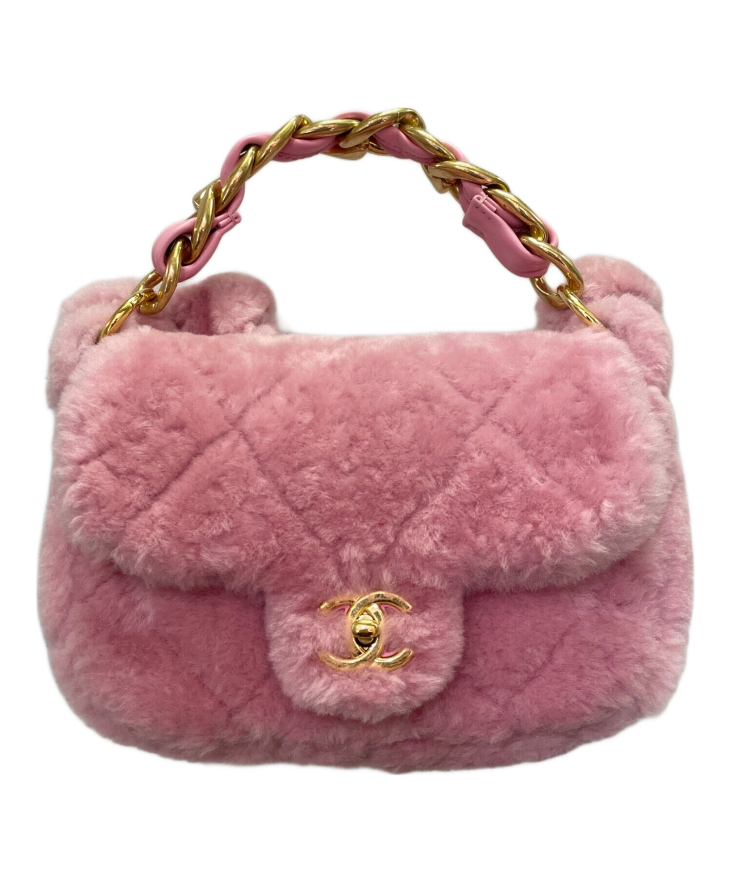 中古・古着通販】CHANEL (シャネル) Flap Bag Shearling Lambskin