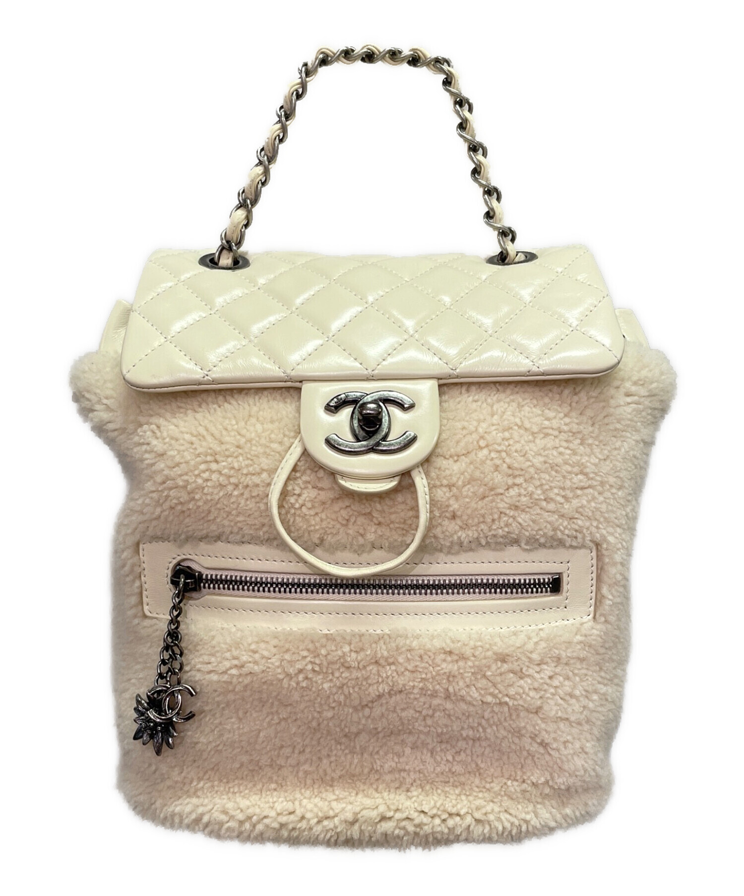 中古・古着通販】CHANEL (シャネル) バックパック ホワイト｜ブランド 