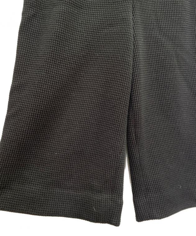 中古・古着通販】CHANEL (シャネル) 七分丈 ワイドパンツ ブラック