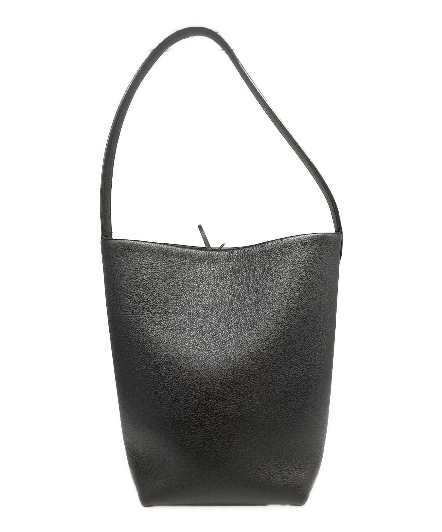 本物 ザ ロウ THE ROW パークトート ショルダーバッグ レザー ブラック ブラック Park Tote バッグ 中古・ THE ROW（ザ ロウ） Medium N/S Park Tote スエード ミディアム パーク