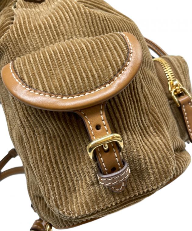 中古・古着通販】MIU MIU (ミュウミュウ) ミニバックパック シナモン