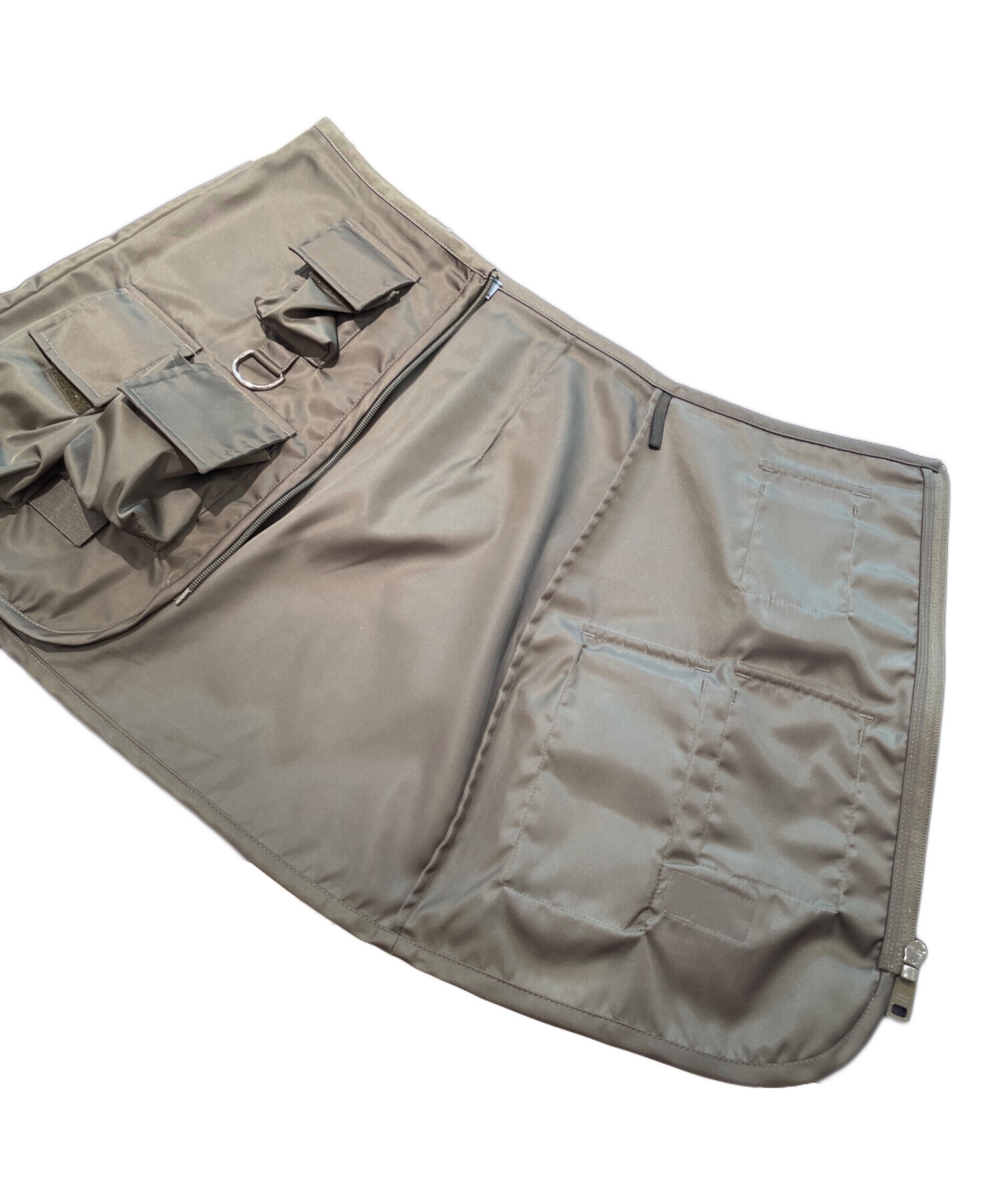 中古・古着通販】PRADA (プラダ) ポケット付きナイロンミニスカート