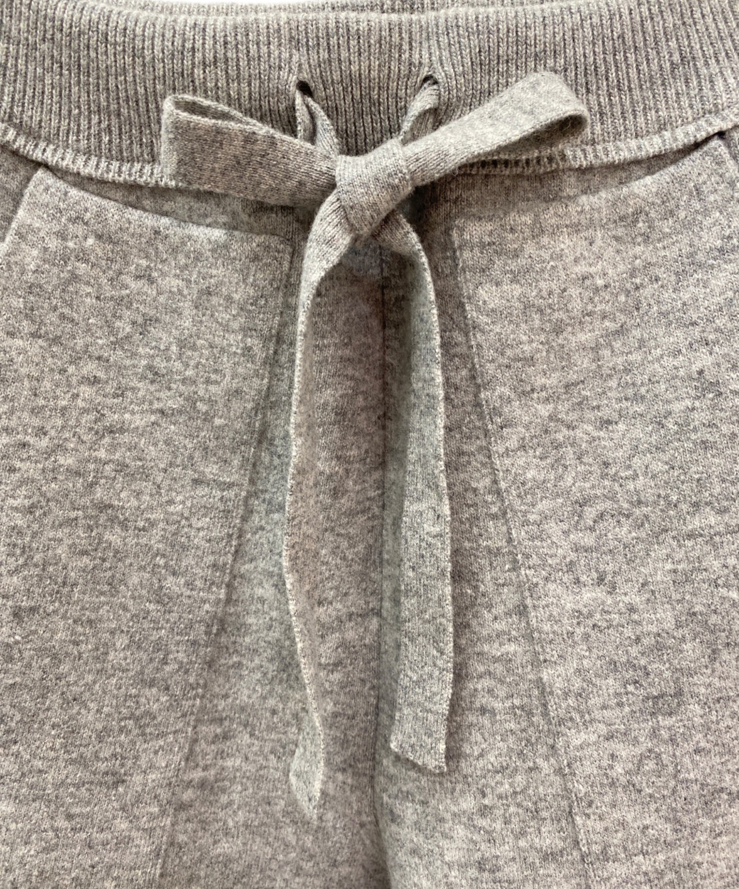 中古・古着通販】DRAWER (ドゥロワー) ニットパンツ ライトグレー