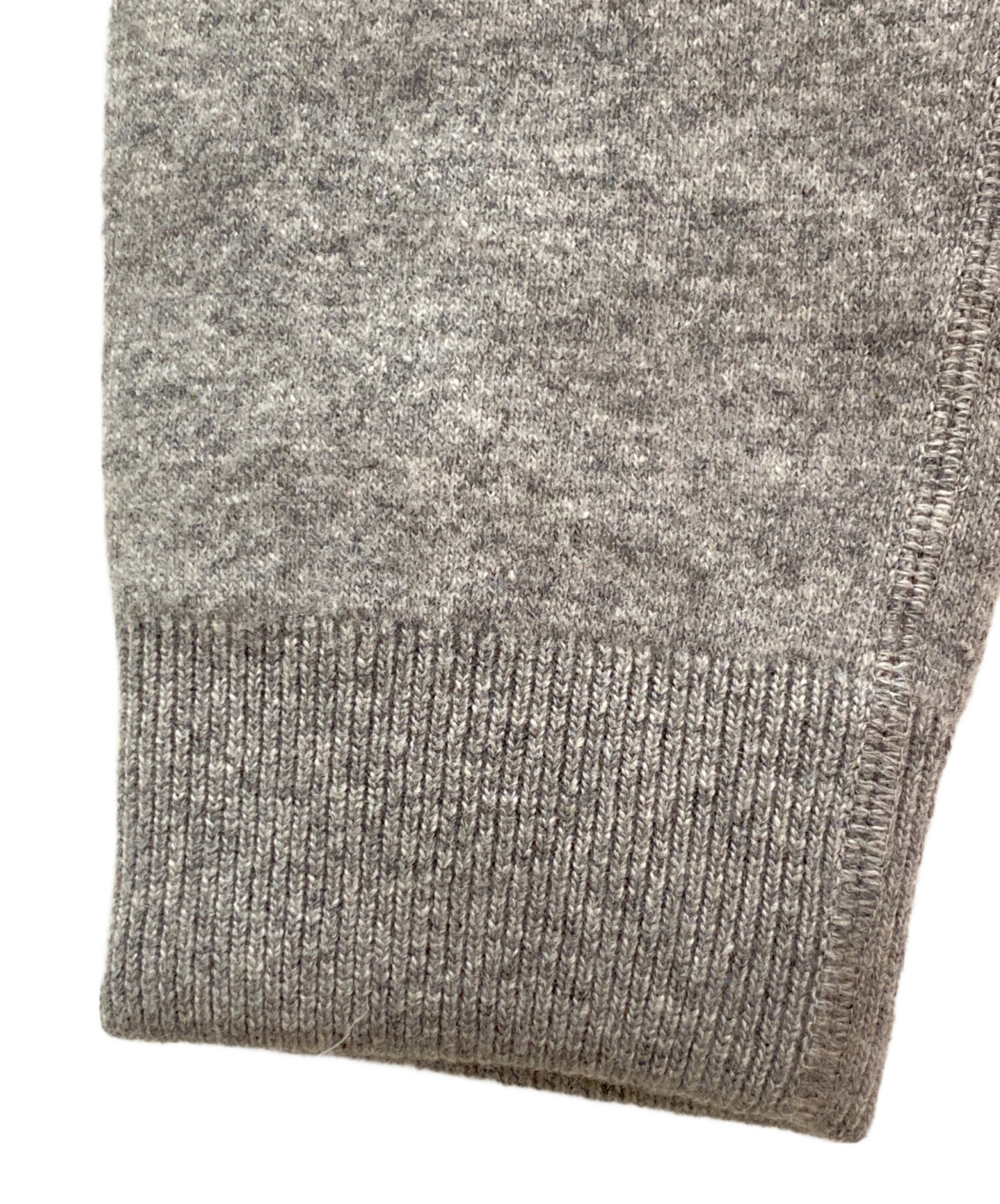 中古・古着通販】DRAWER (ドゥロワー) ニットパンツ ライトグレー