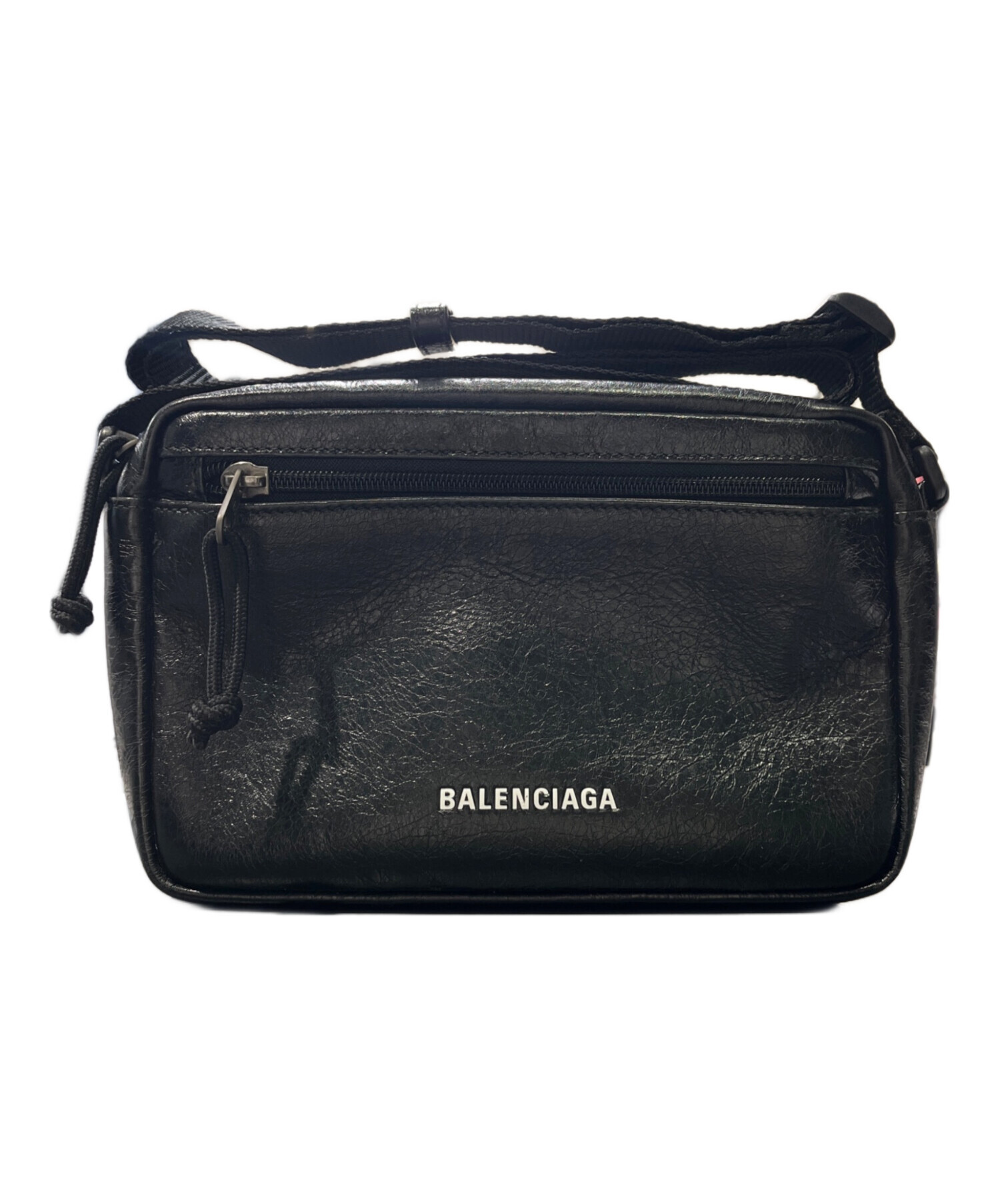 希少モデル 国内正規品 定価17万円 BALENCIAGA Explorer 中古・古着通販】BALENCIAGA (バレンシアガ) EXPLORER ブラック