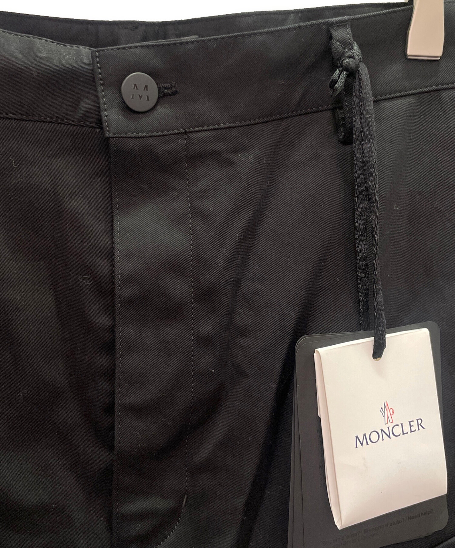 中古・古着通販】MONCLER (モンクレール) PANTALONE SPORTIVO ブラック 