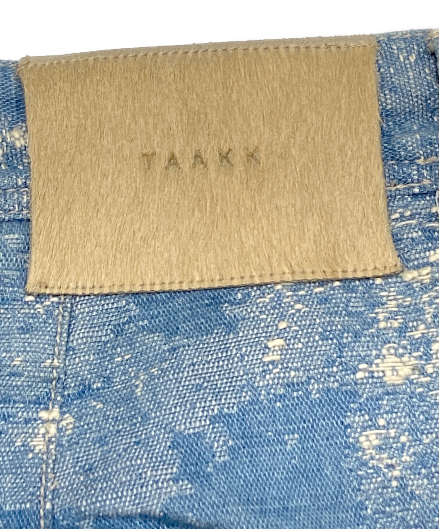 中古・古着通販】TAAKK (ターク) デザイントラウザーズ ジャガード