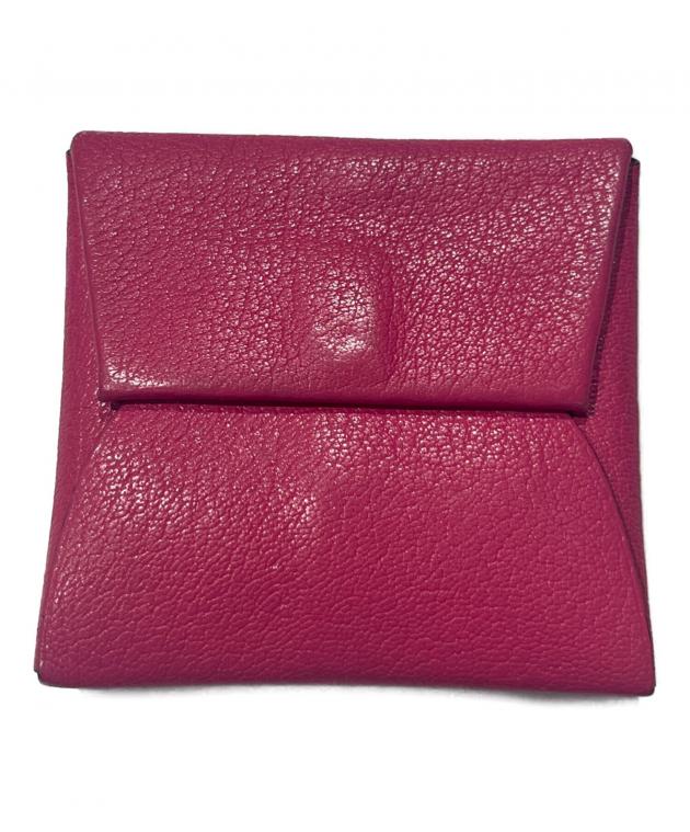 HERMES バスティア　ケース　ピンク 中古・古着通販】HERMES (エルメス) バスティア小銭入れ ピンク