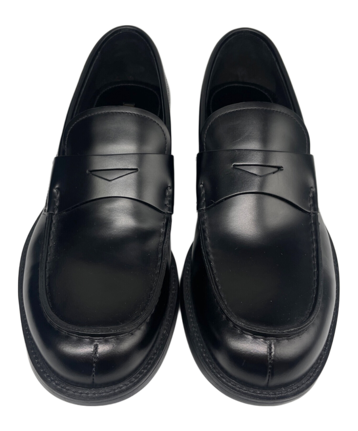 中古・古着通販】PRADA (プラダ) ペニーローファー ブラック サイズ:5