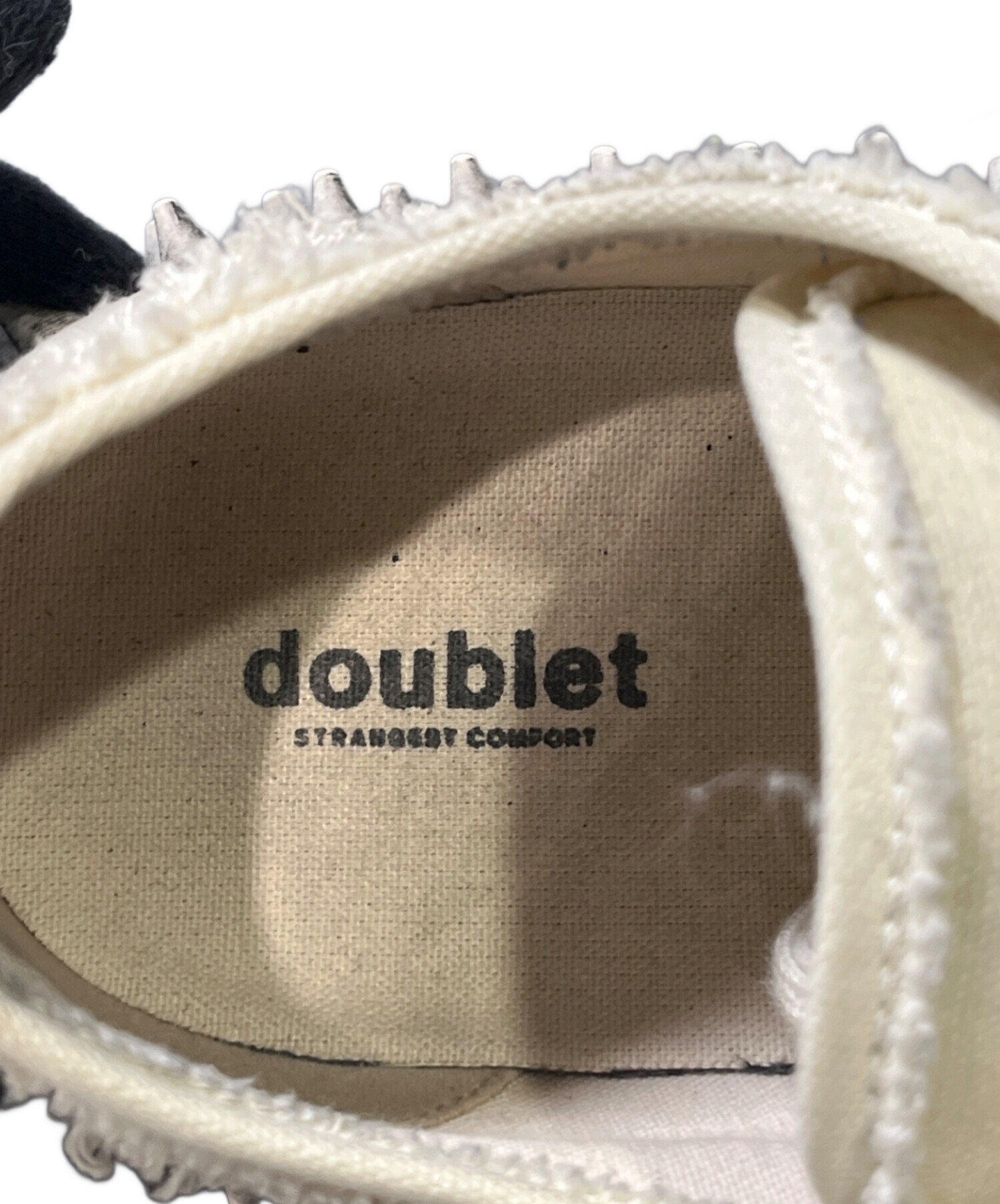 中古・古着通販】doublet (ダブレット) DIRTY SPIKE TOE CAP