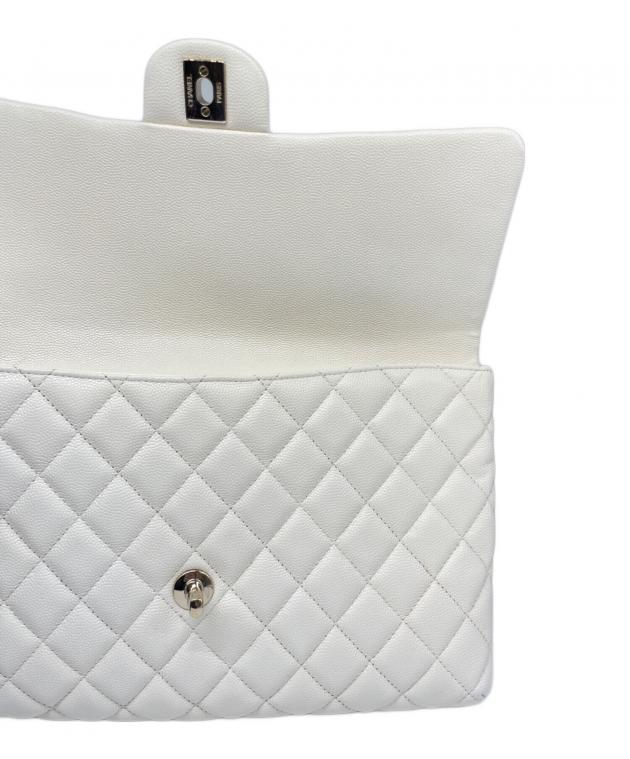 中古・古着通販】CHANEL (シャネル) キャビアスキン クラッチバッグ