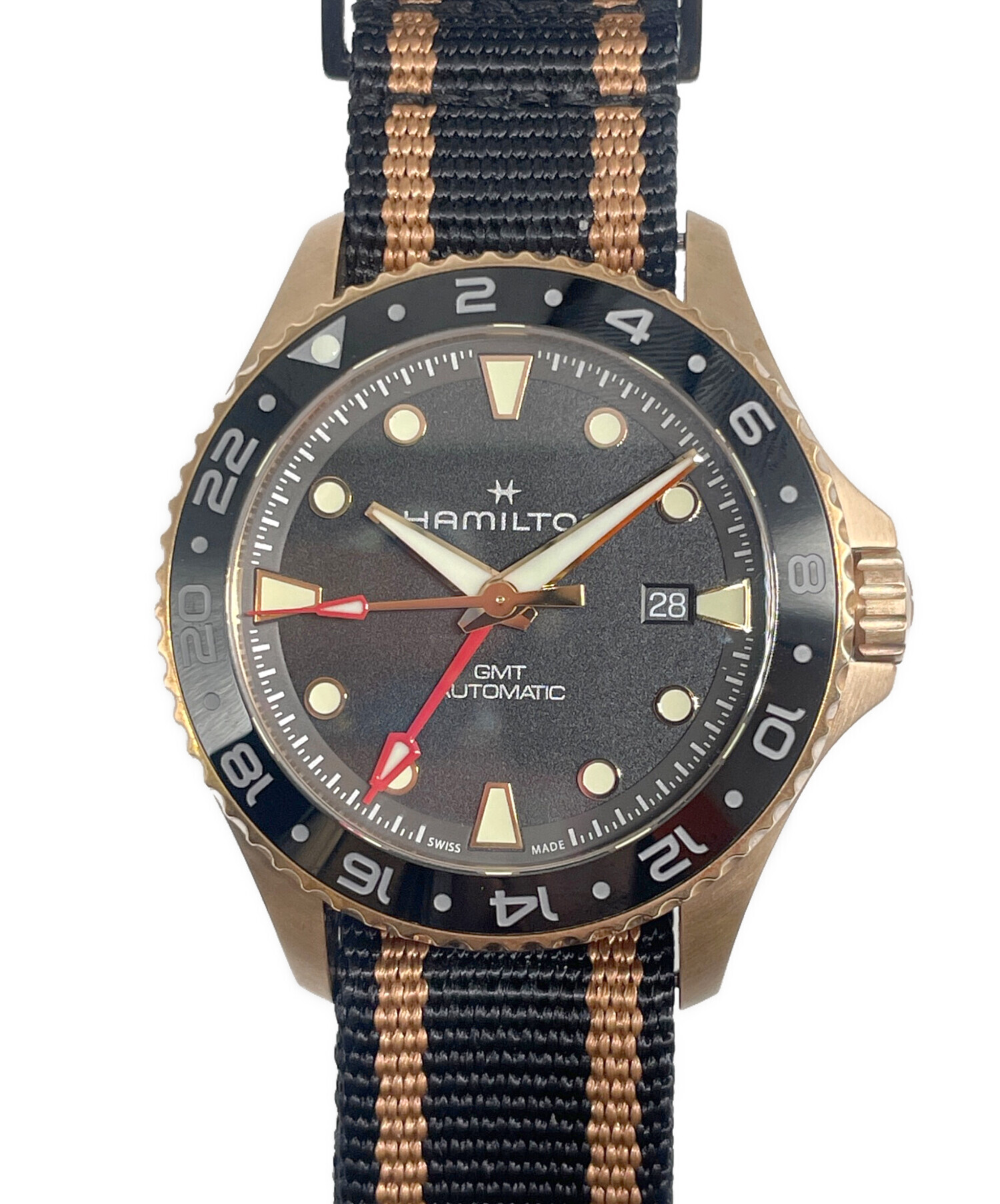 中古・古着通販】HAMILTON (ハミルトン) Scuba Automatic GMT 43mm 