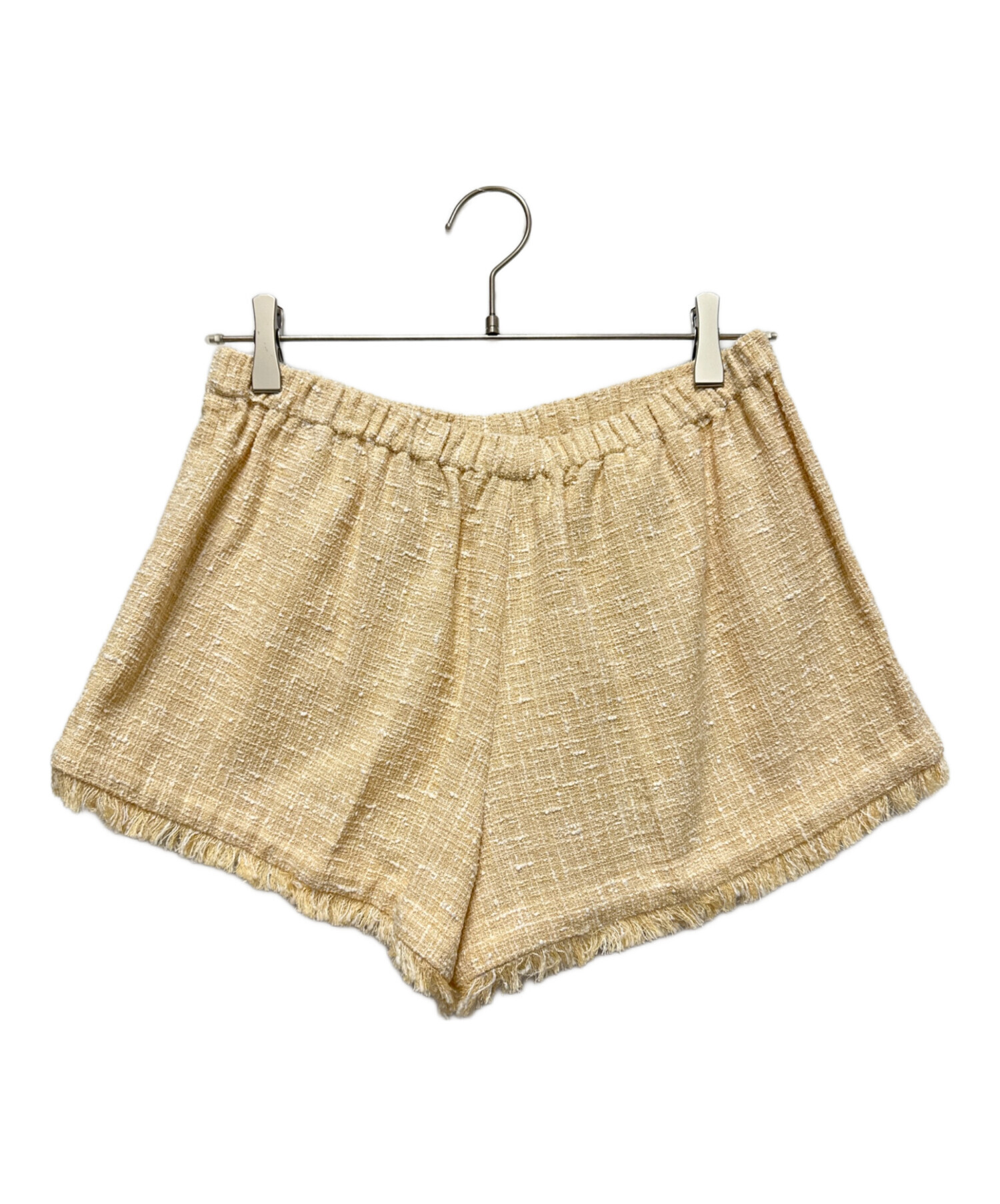 中古・古着通販】MIU MIU (ミュウミュウ) ツイードショートパンツ